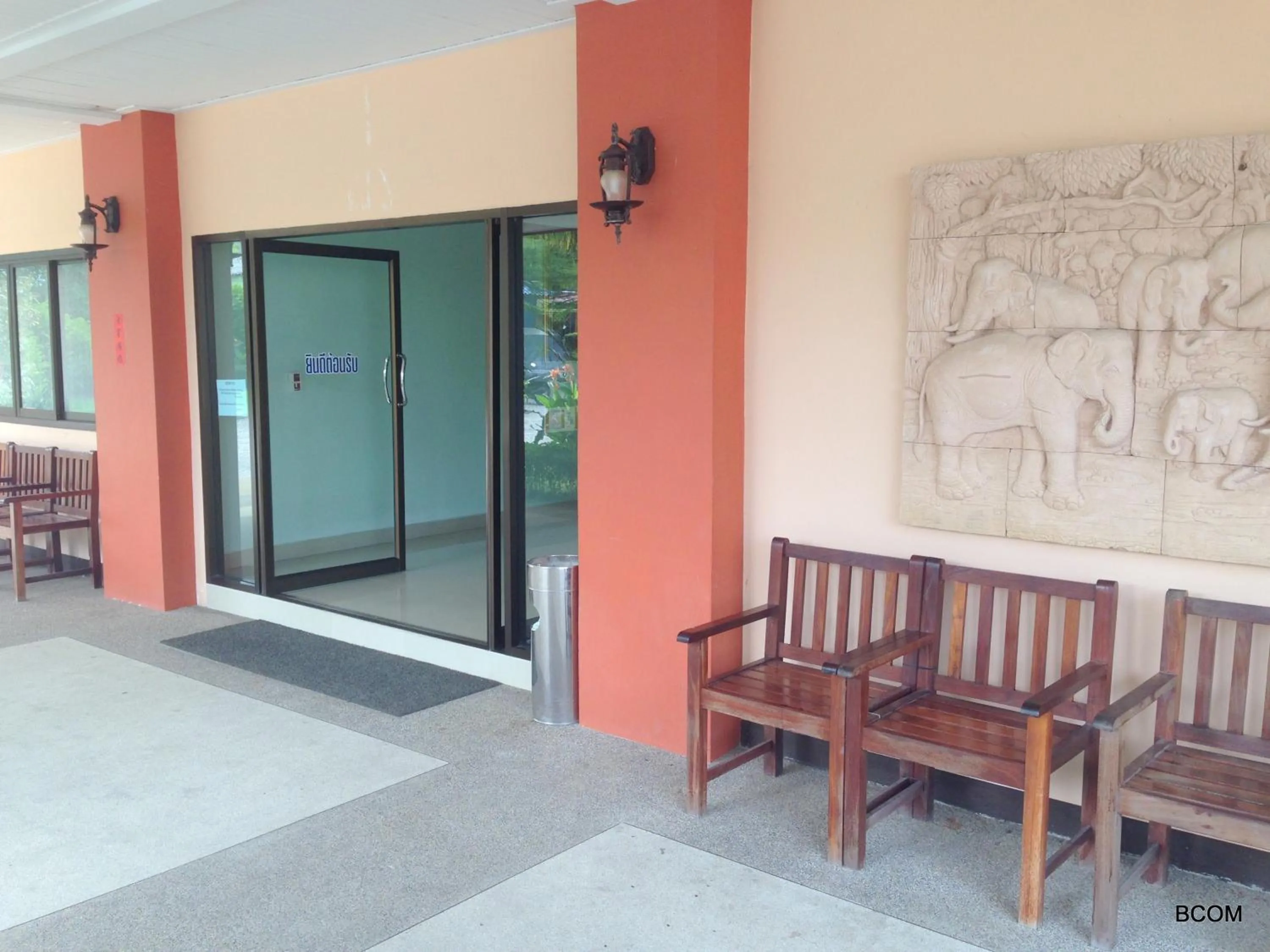 Decorative detail in PTK Residence