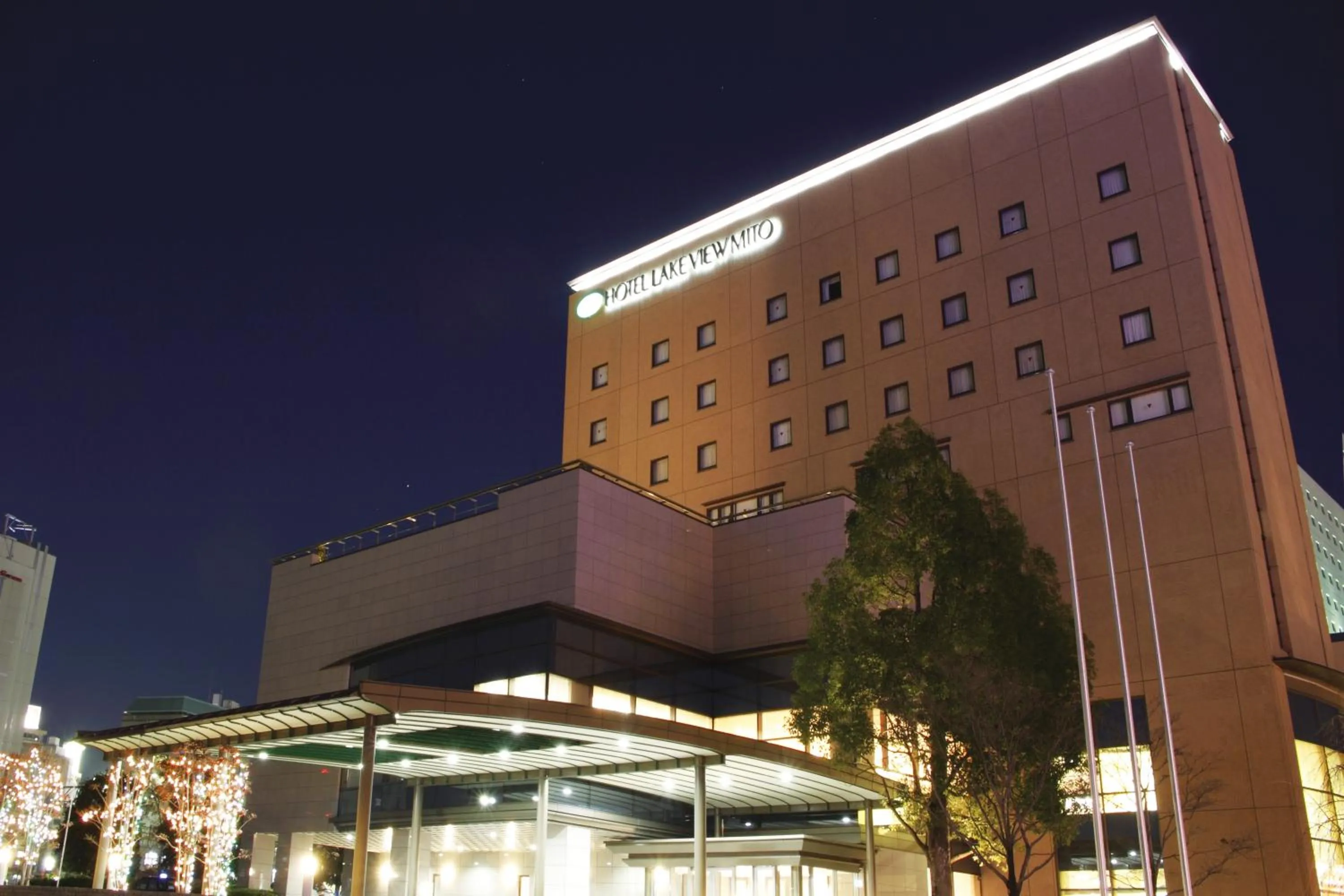 Property building in Hotel Lake View Mito