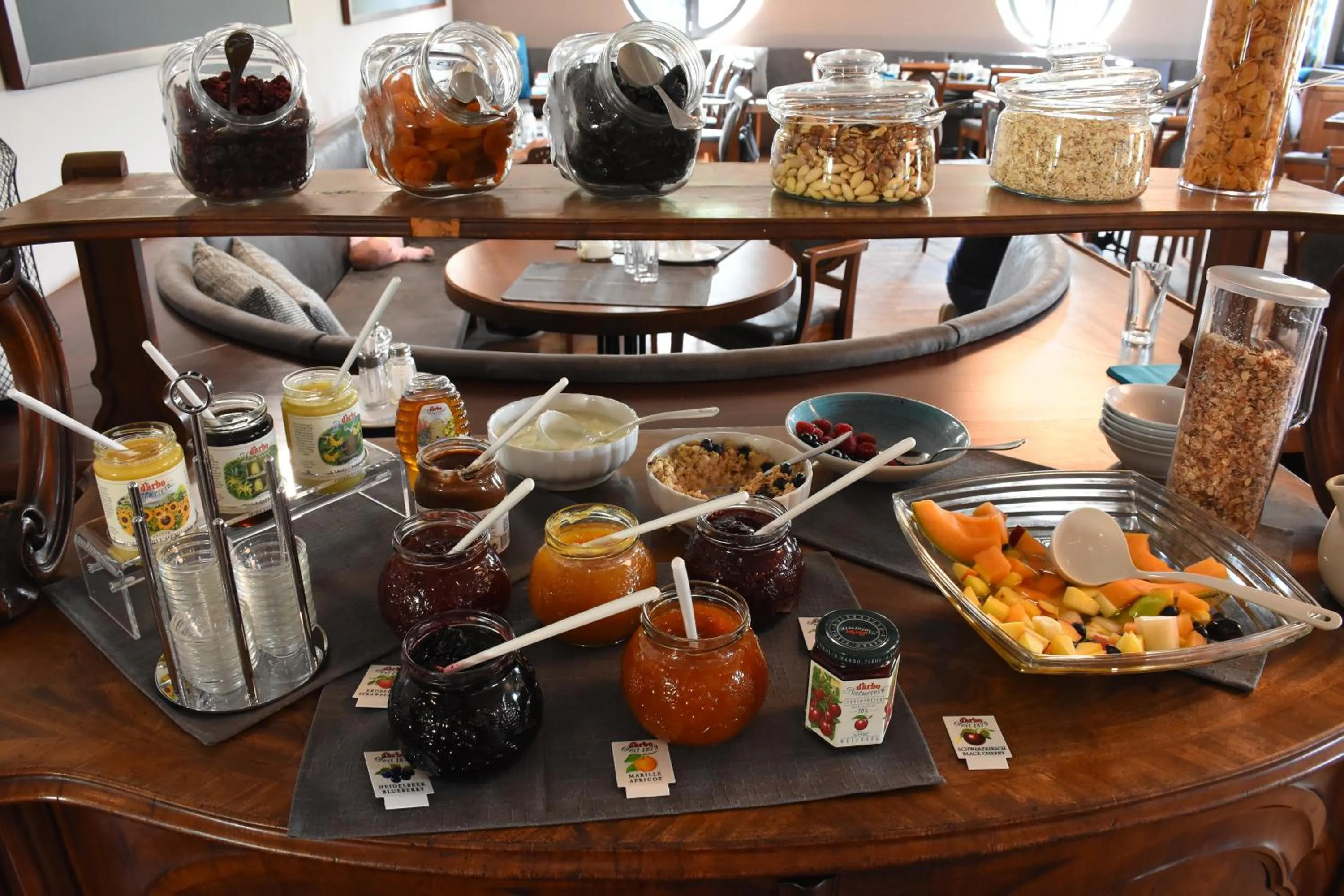 Buffet breakfast in Hotel Donauhof Mauthausen