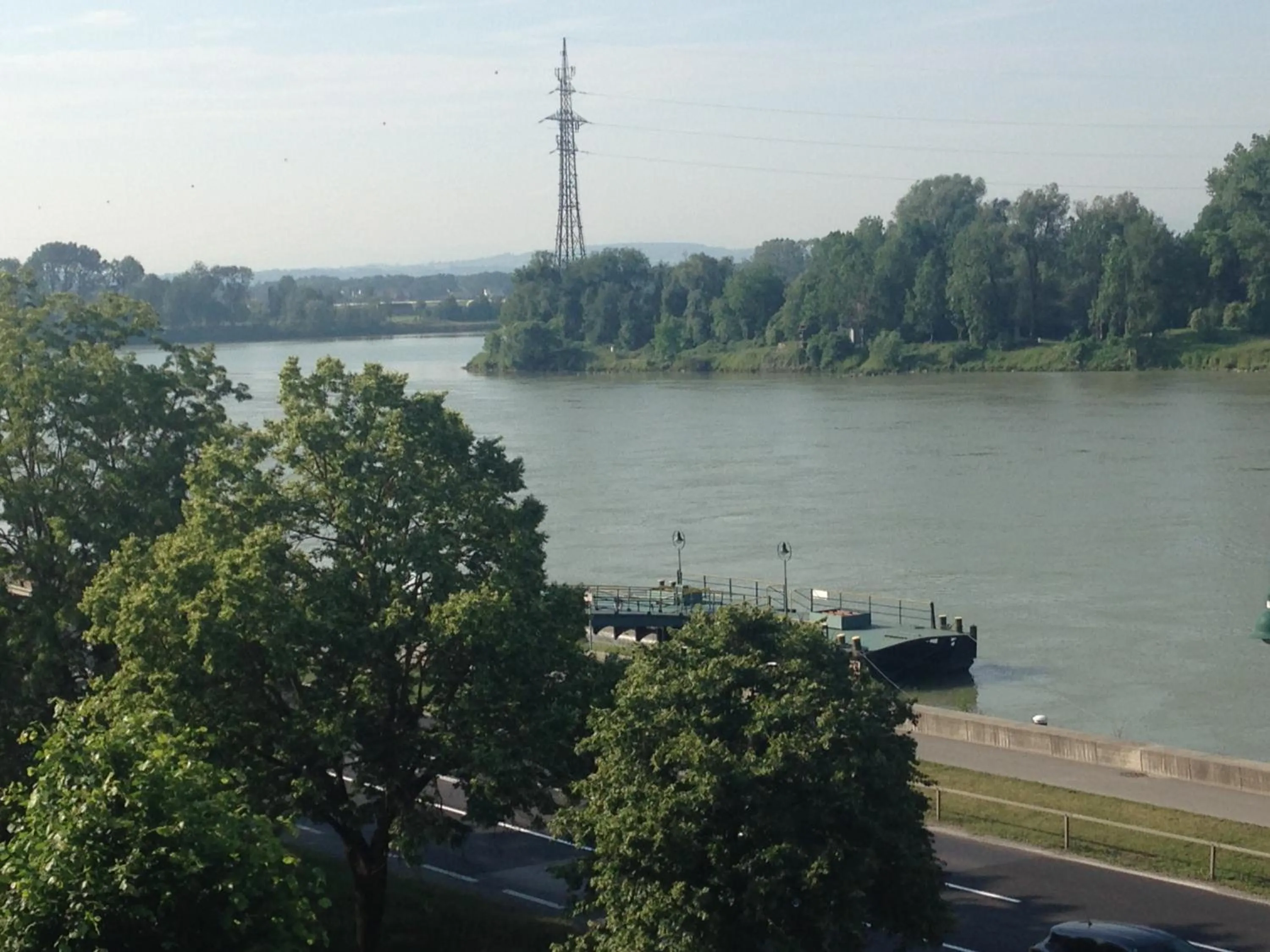 River view in Hotel Donauhof Mauthausen