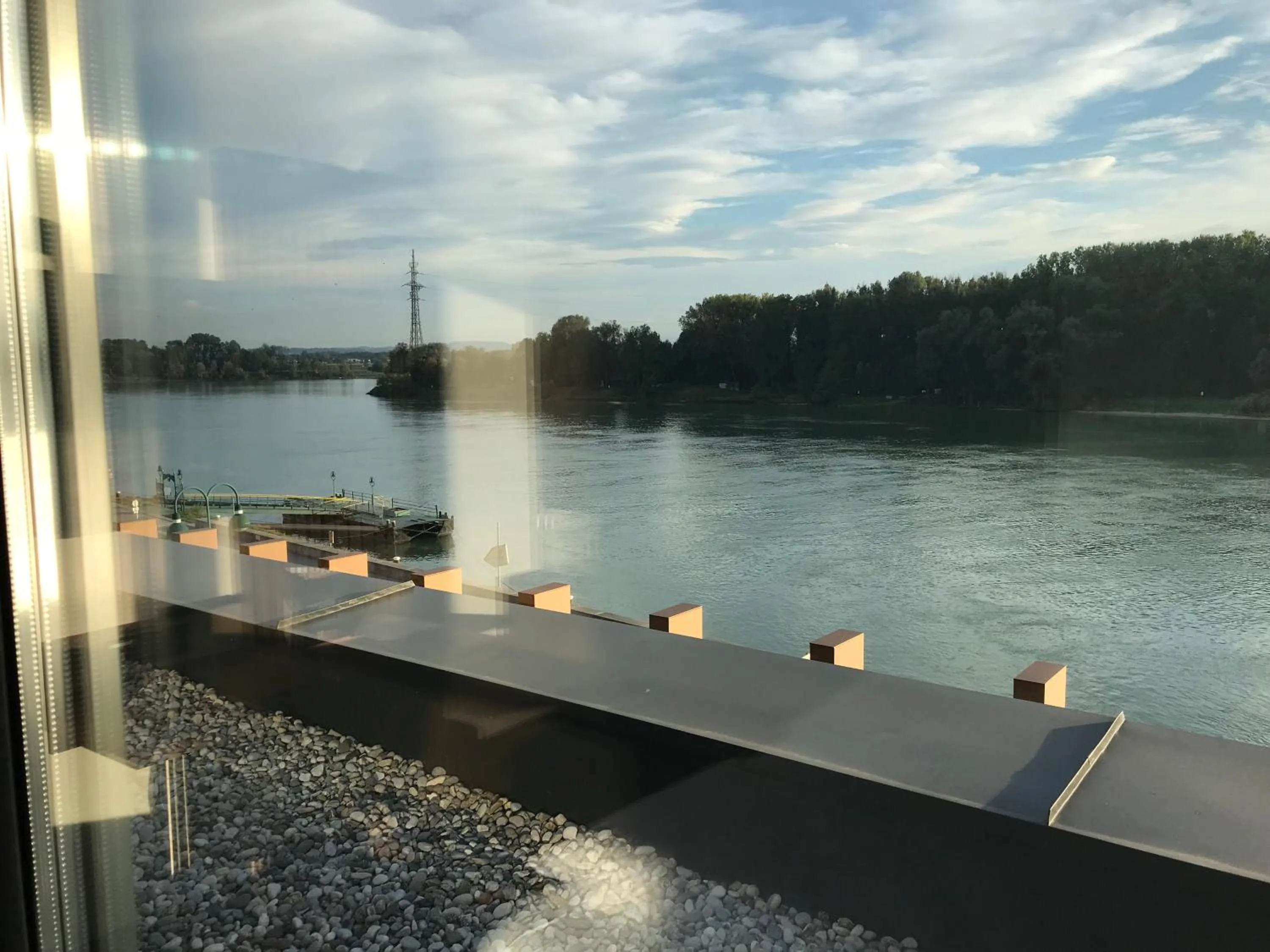 River view in Hotel Donauhof Mauthausen
