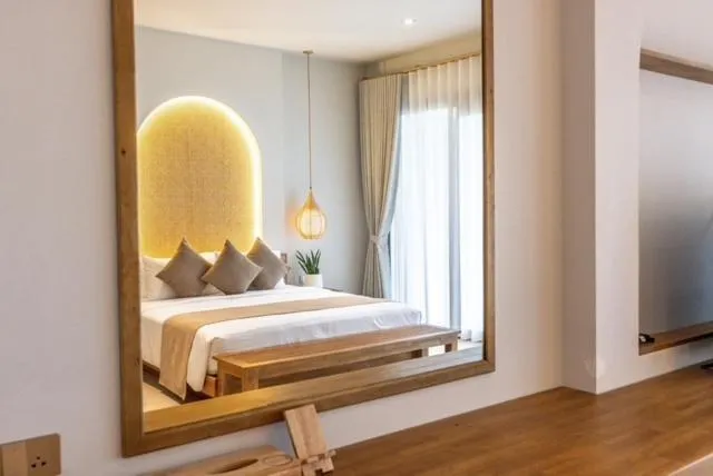 Bed in Ban's Diving Resort