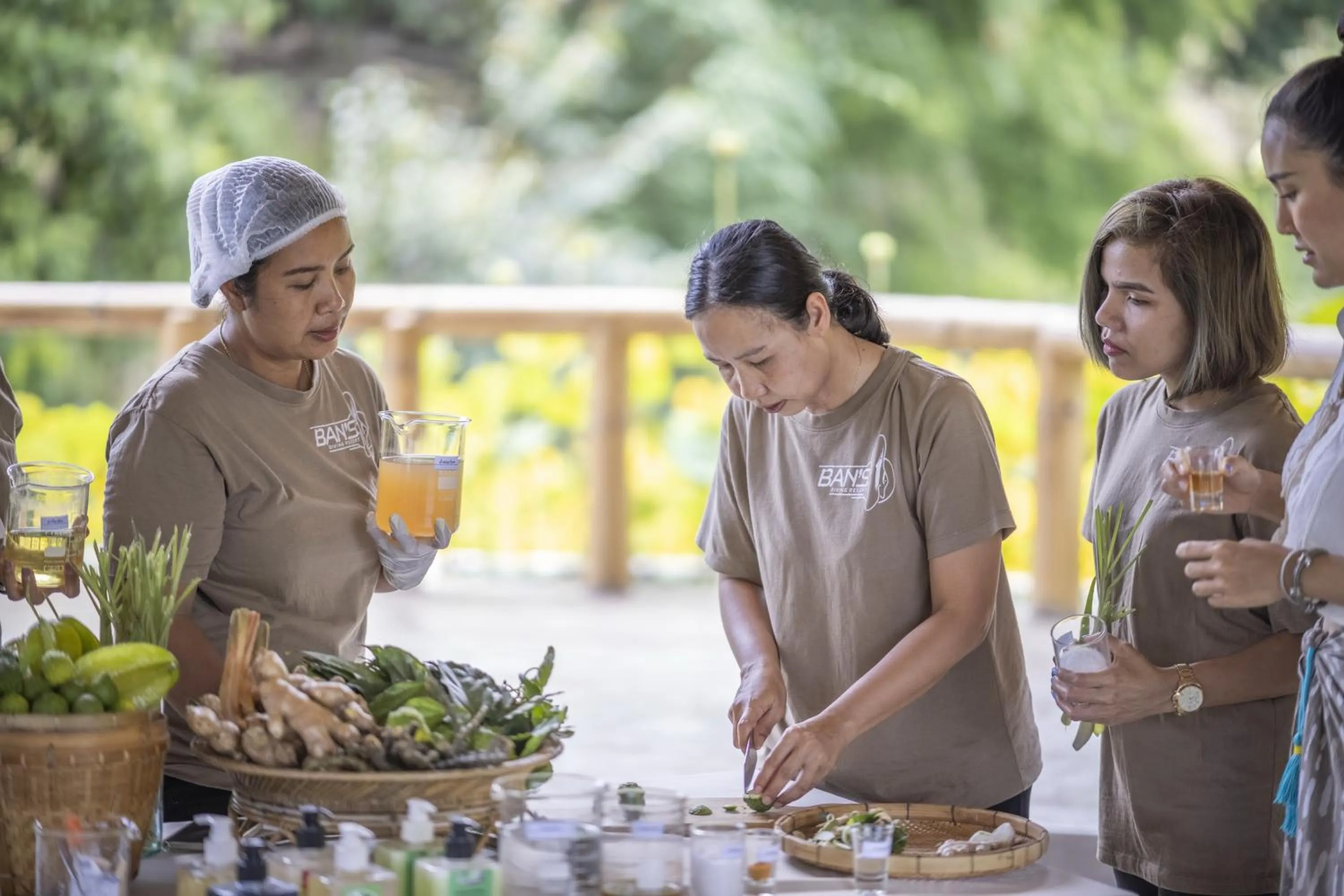 Area and facilities in Ban's Diving Resort