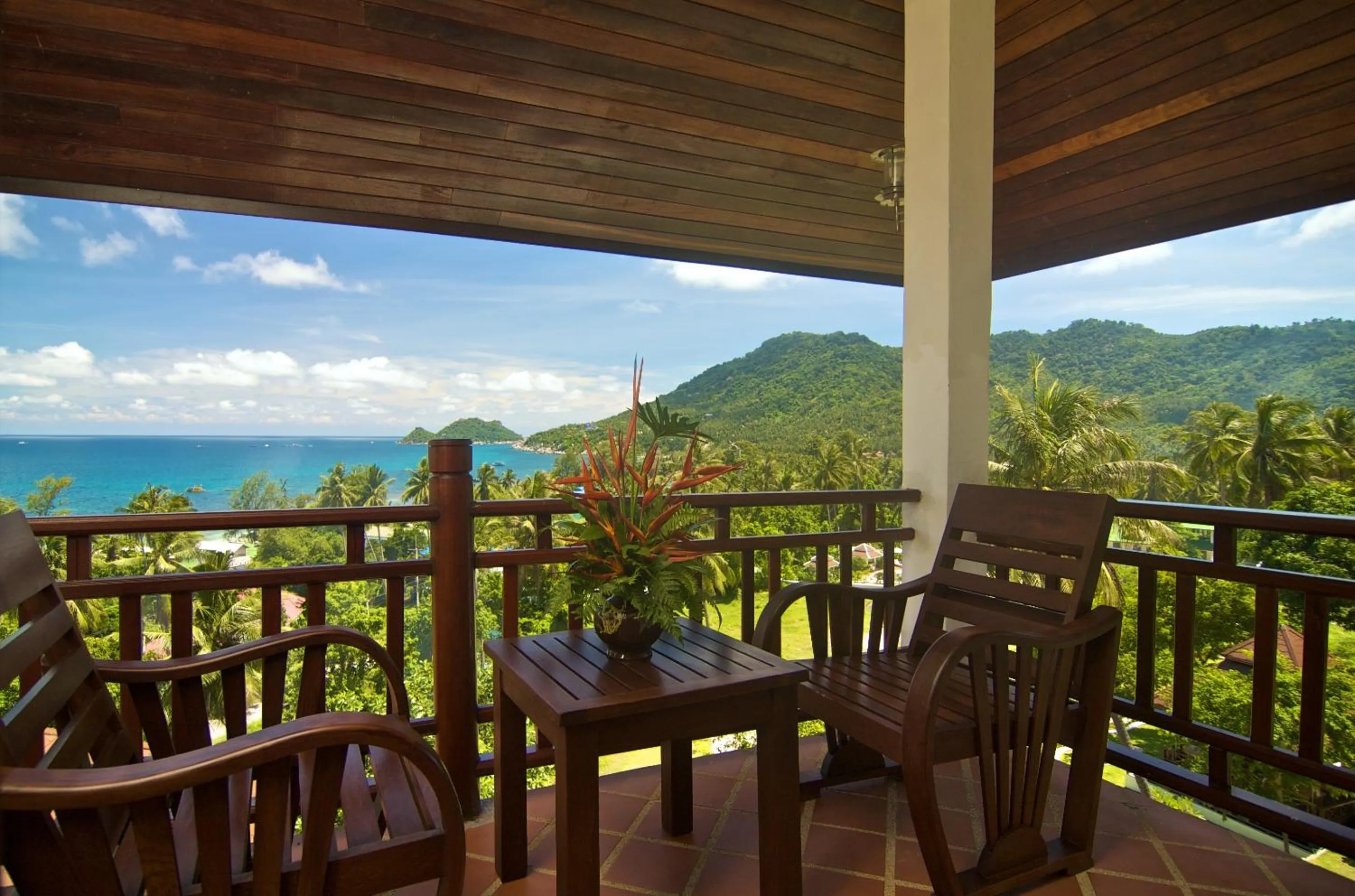 Balcony/Terrace in Ban's Diving Resort