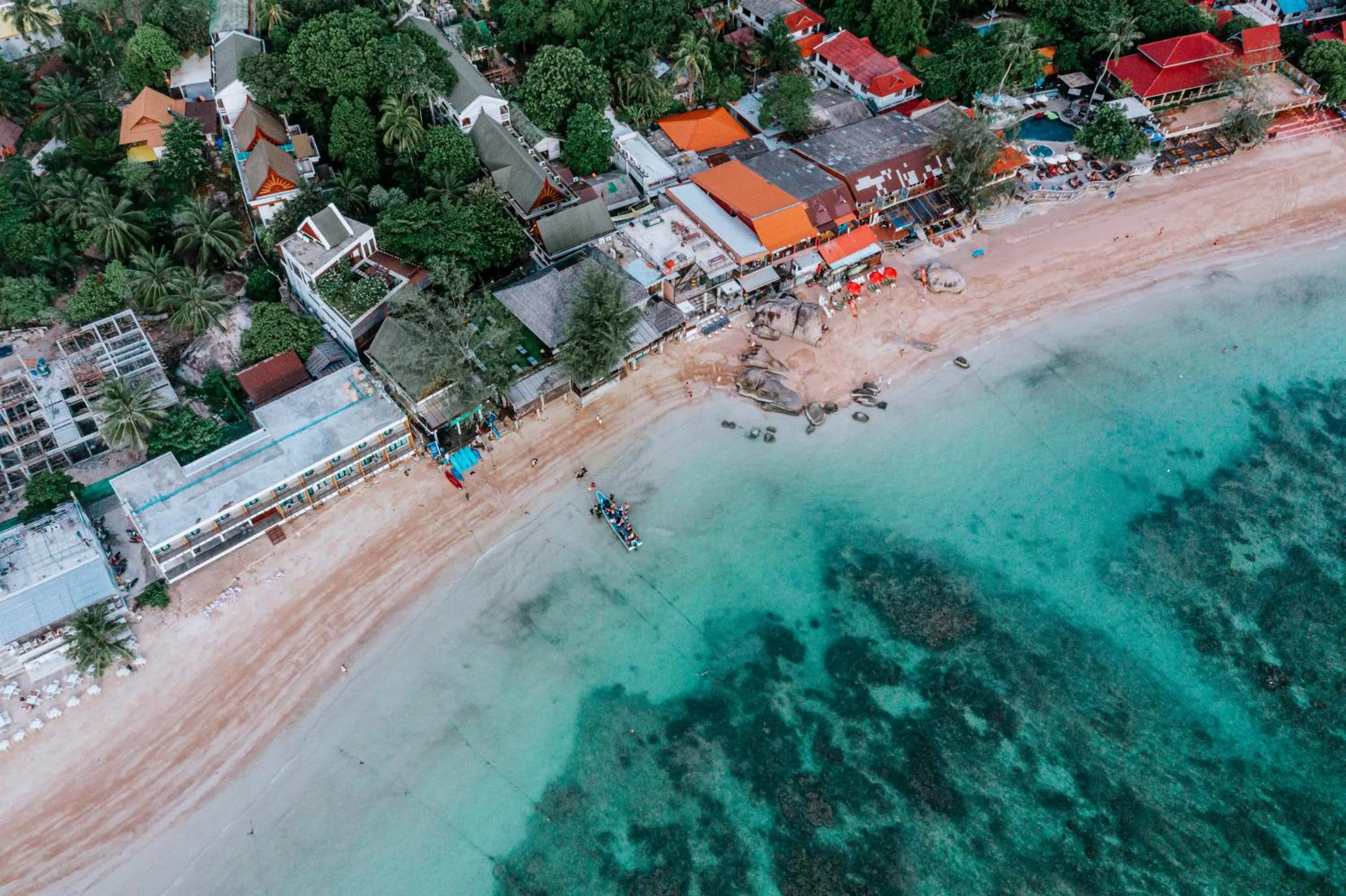 Bird's eye view in Ban's Diving Resort