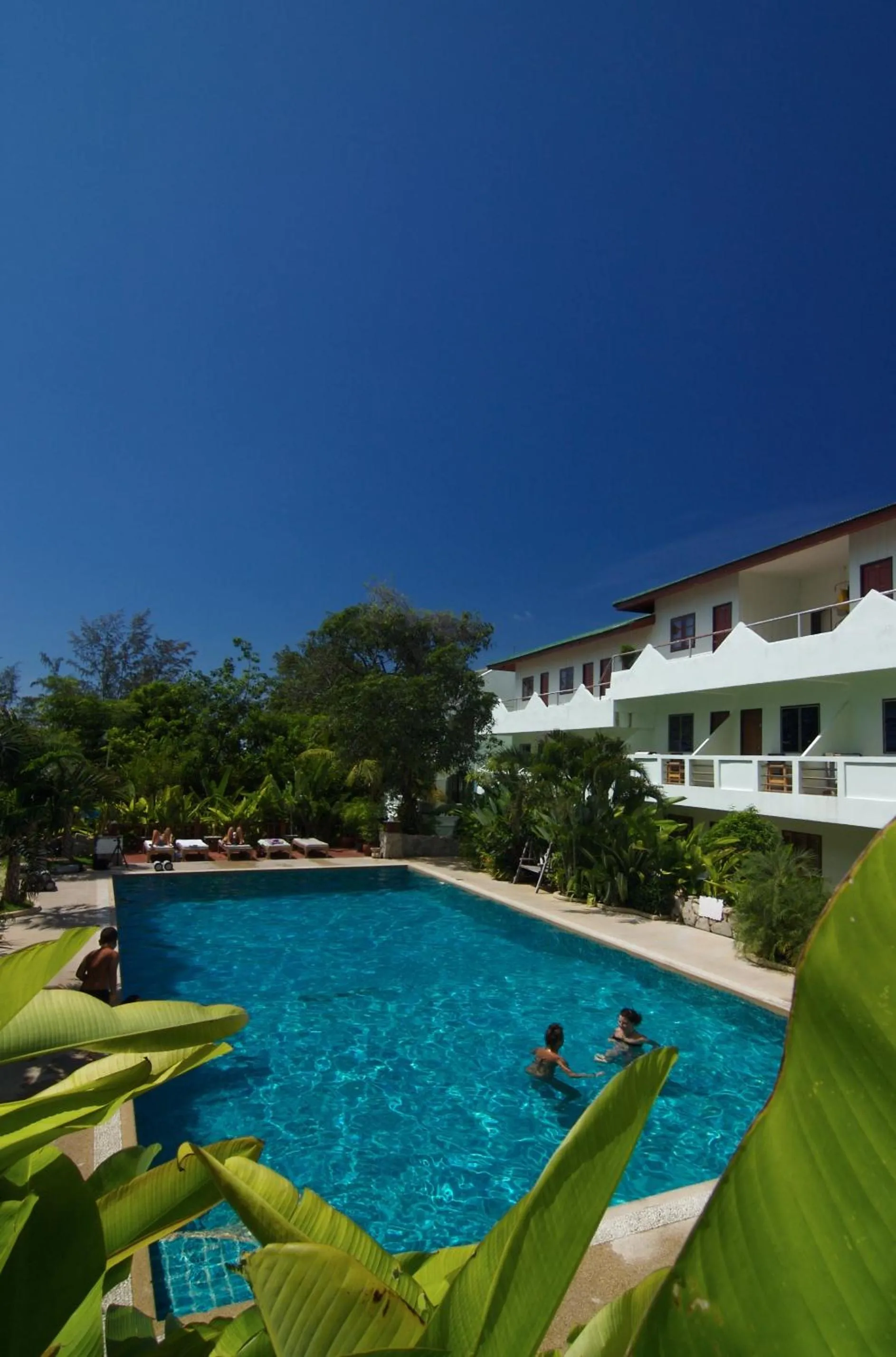 Swimming pool in Ban's Diving Resort
