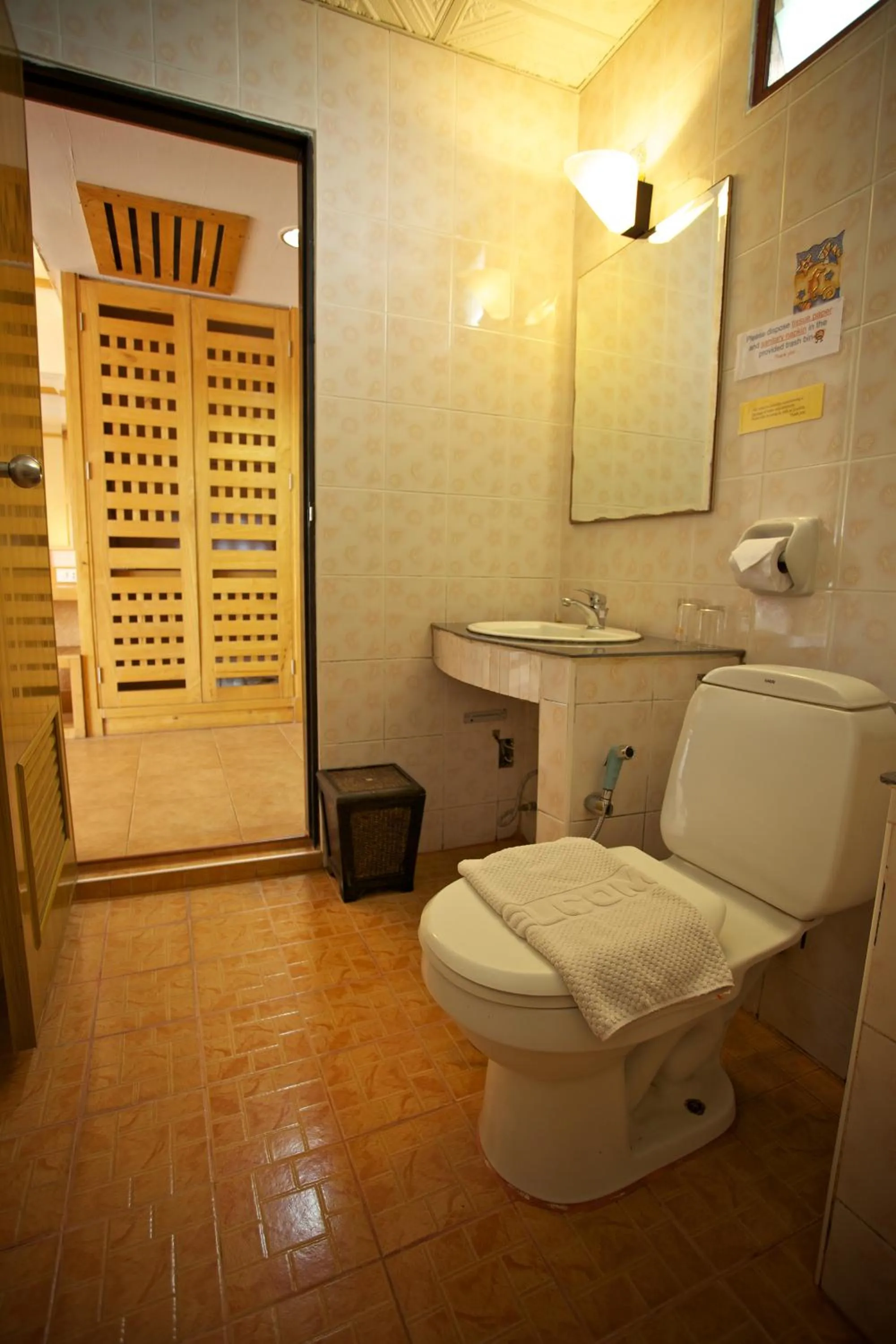 Bathroom in Ban's Diving Resort