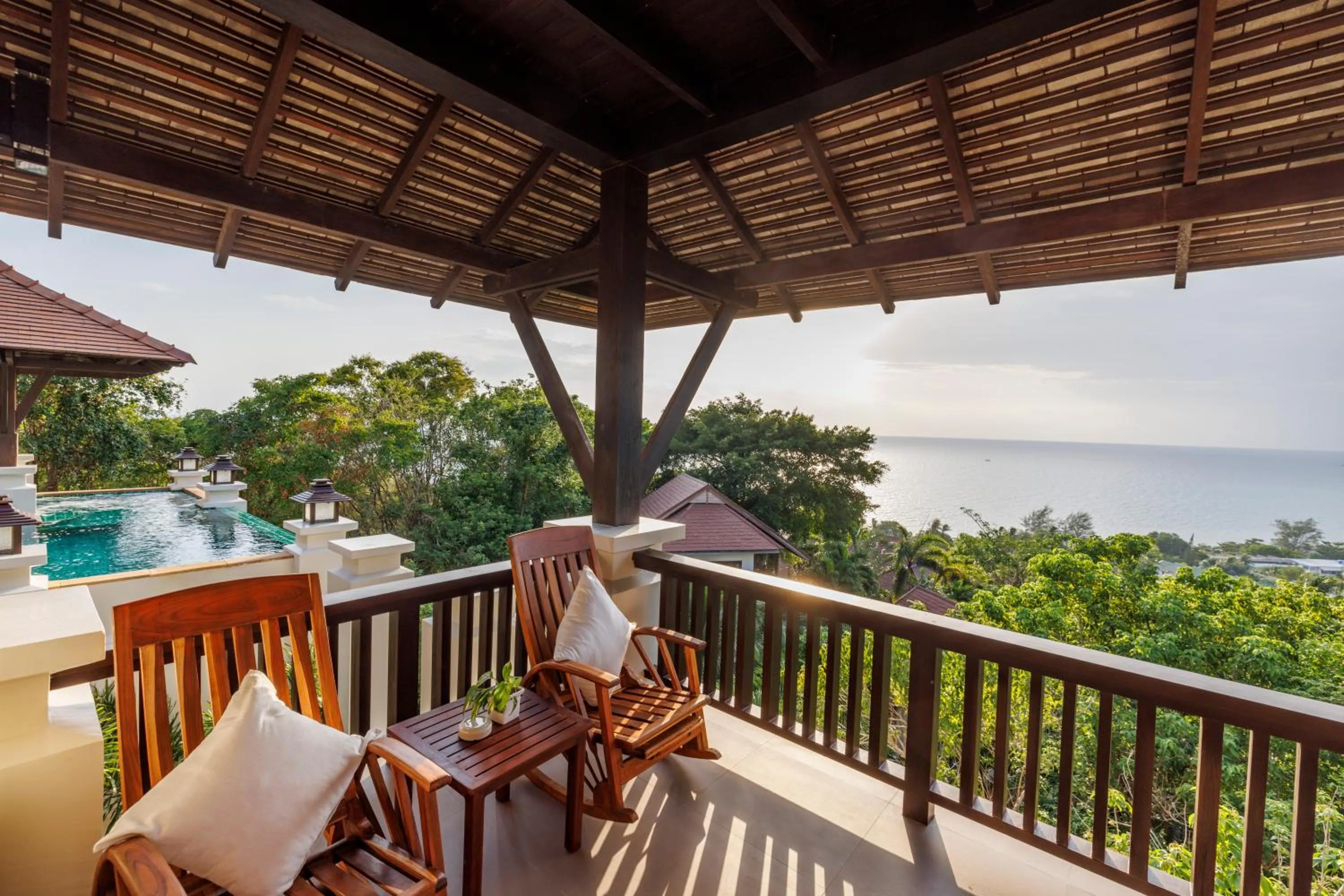 Balcony/Terrace in Ban's Diving Resort