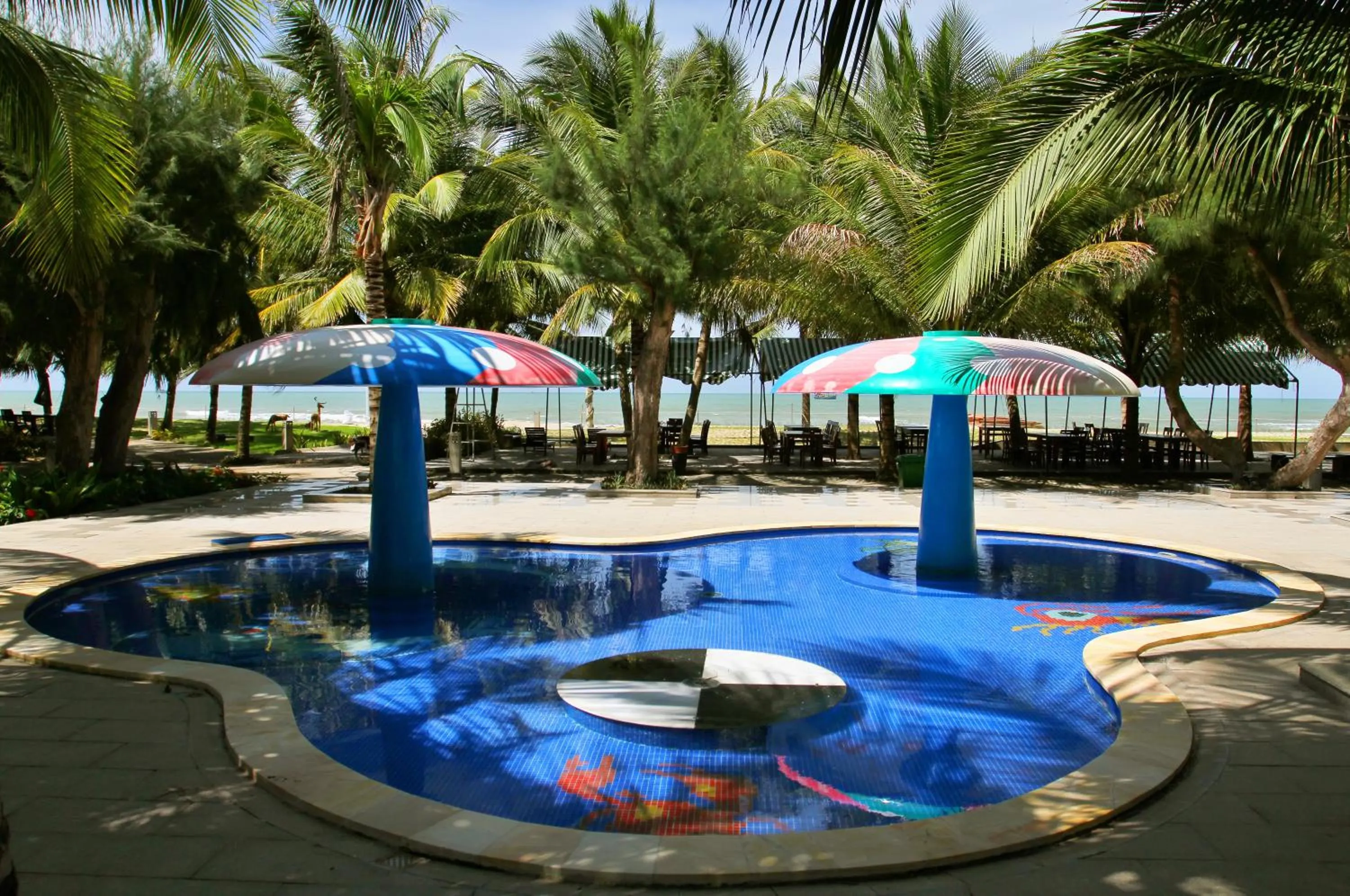 Swimming pool in Dat Lanh Beach Resort