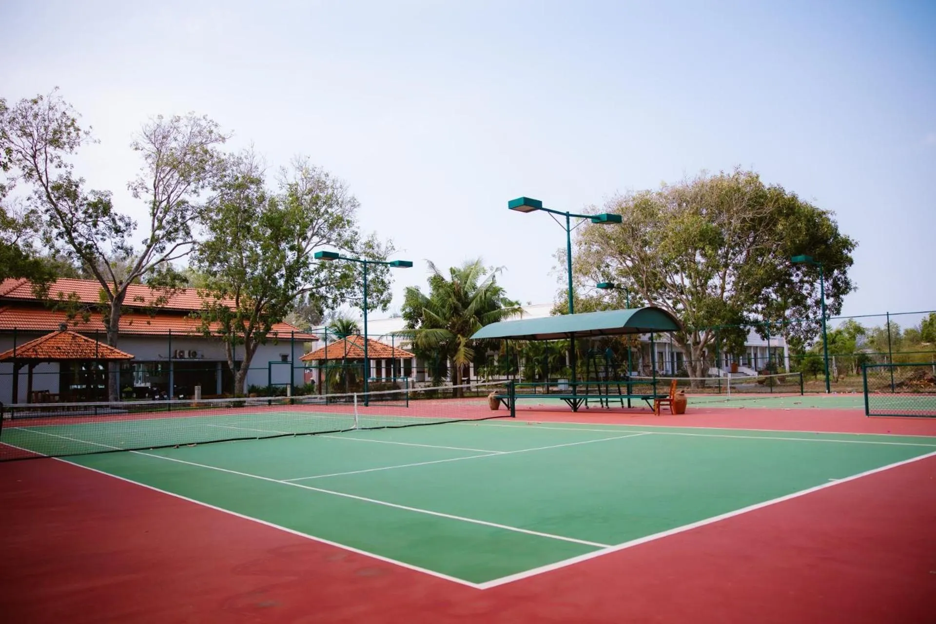 Tennis court in Dat Lanh Beach Resort