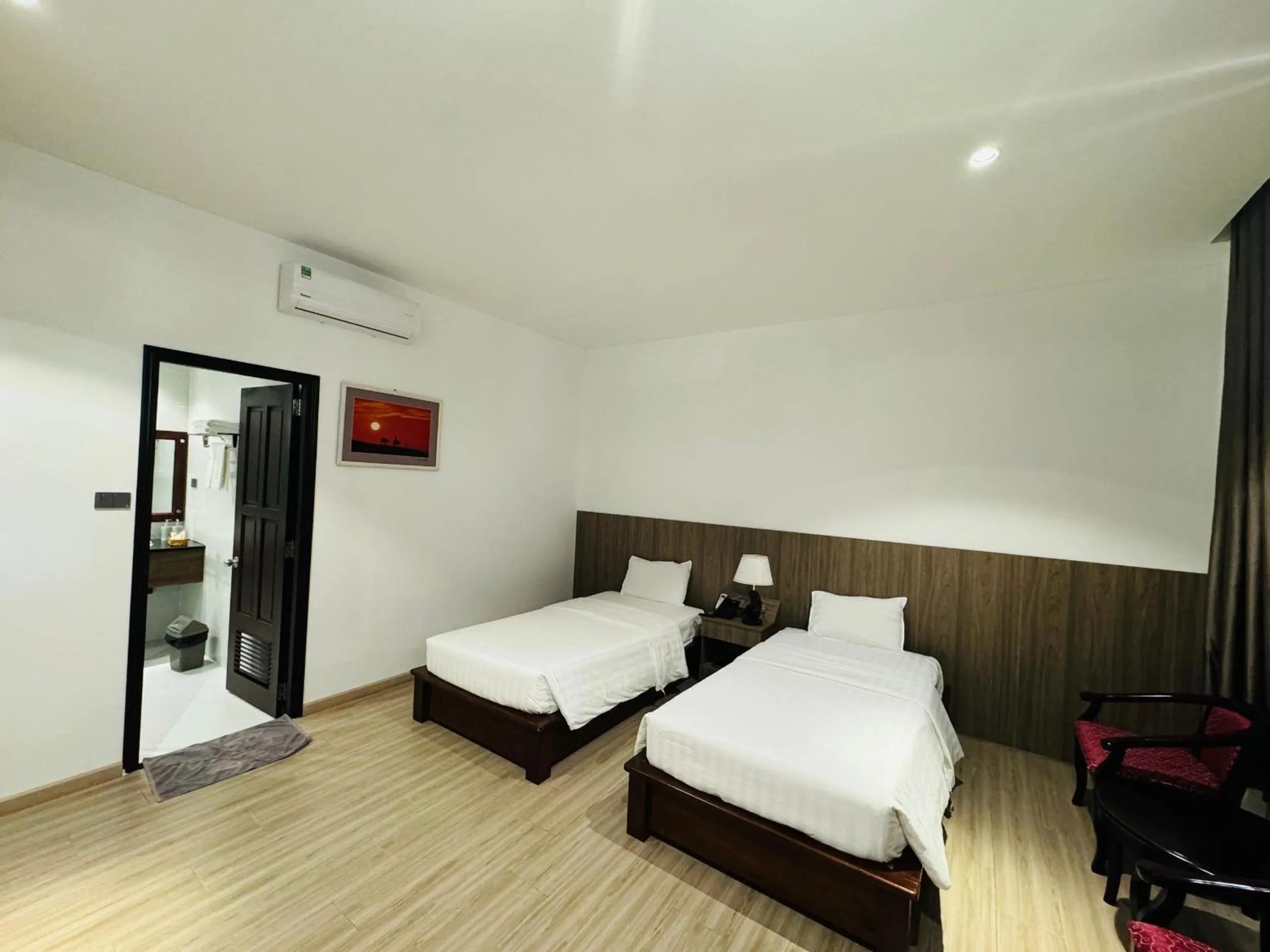 Bed in Dat Lanh Beach Resort