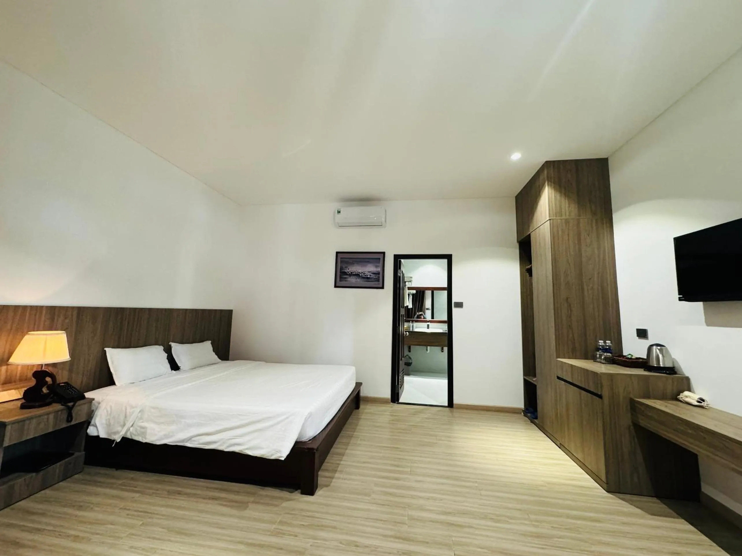 Bed in Dat Lanh Beach Resort