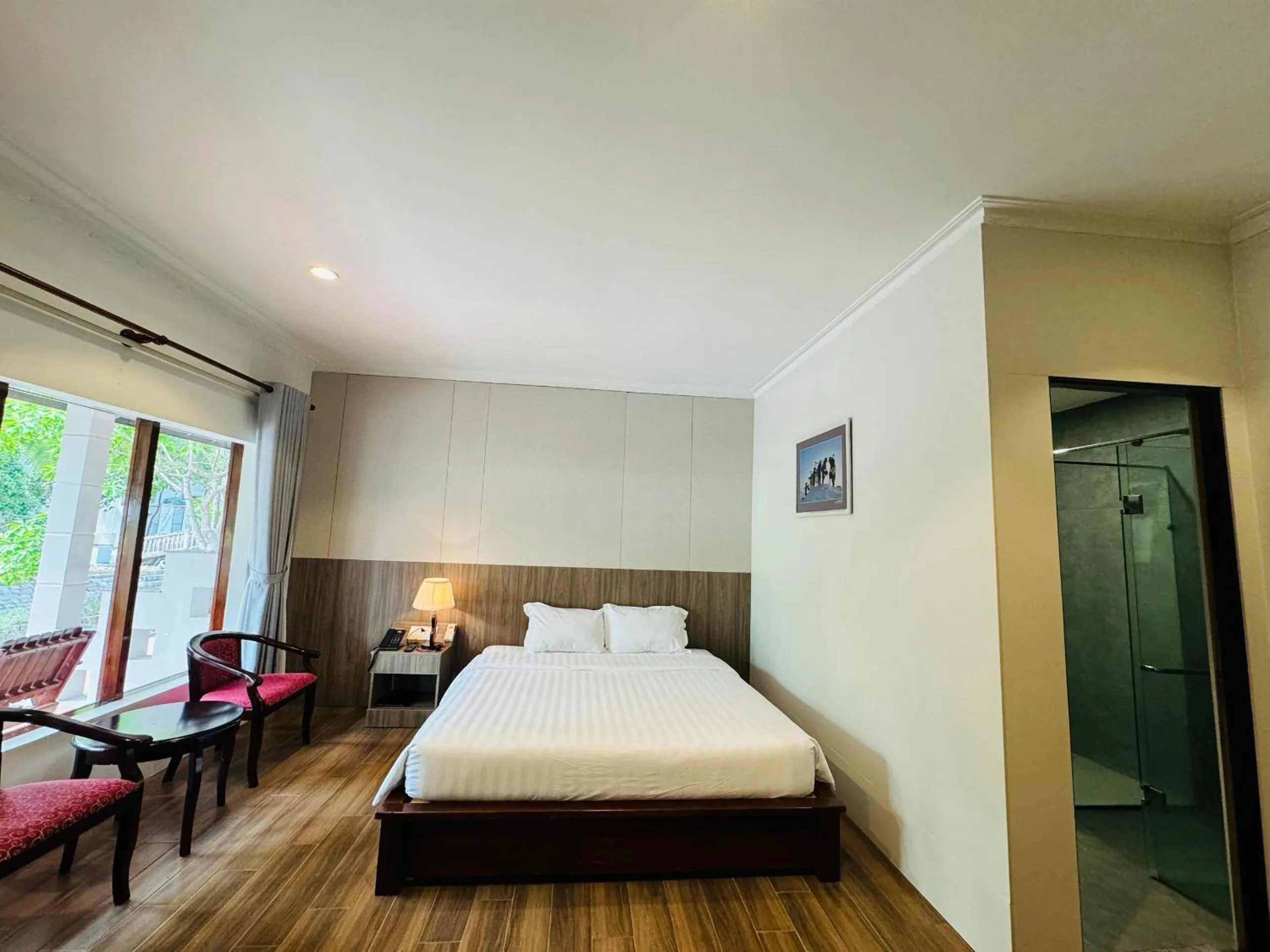 Bed in Dat Lanh Beach Resort