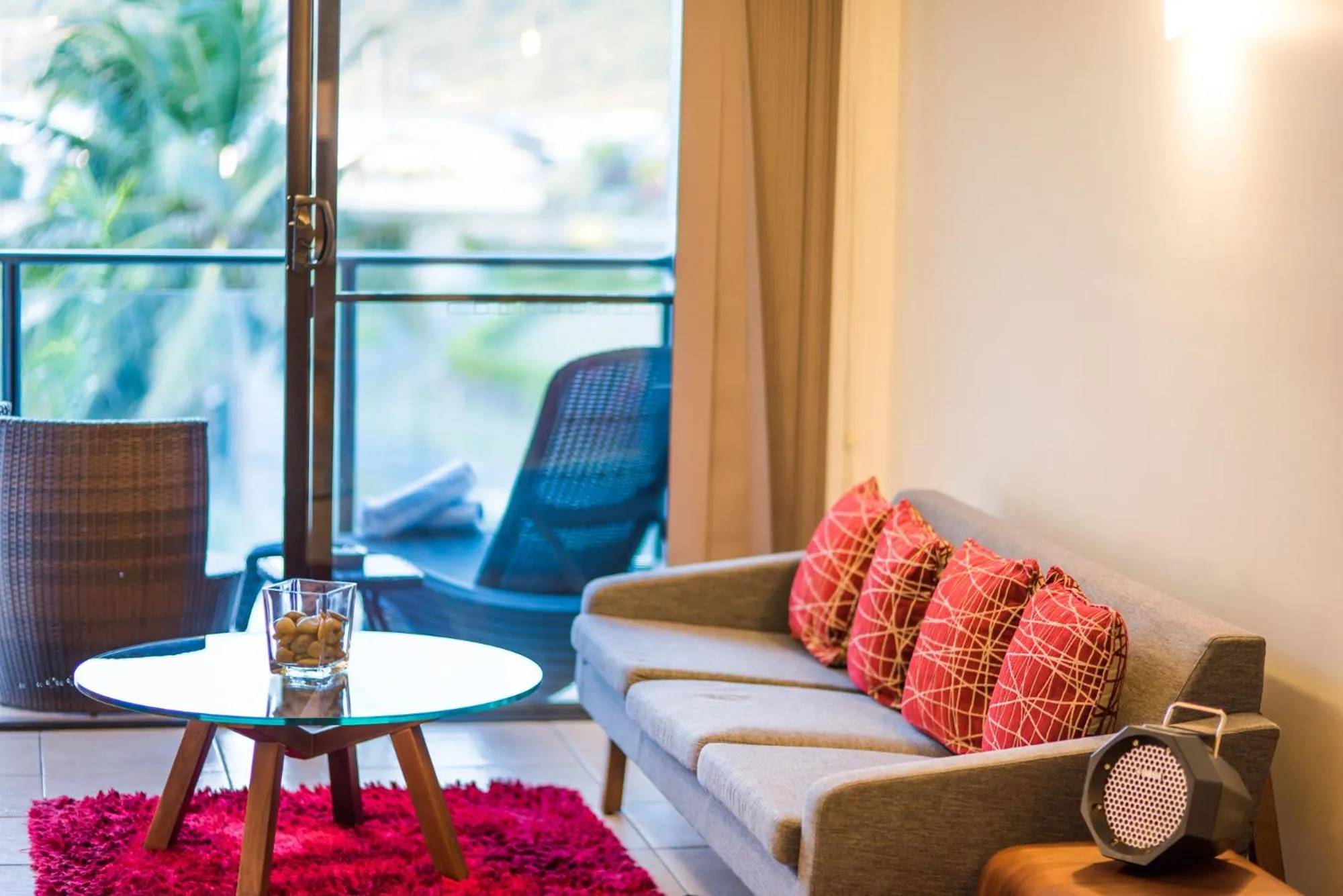 Living room in at Waterfront Whitsunday Retreat - Adults Only