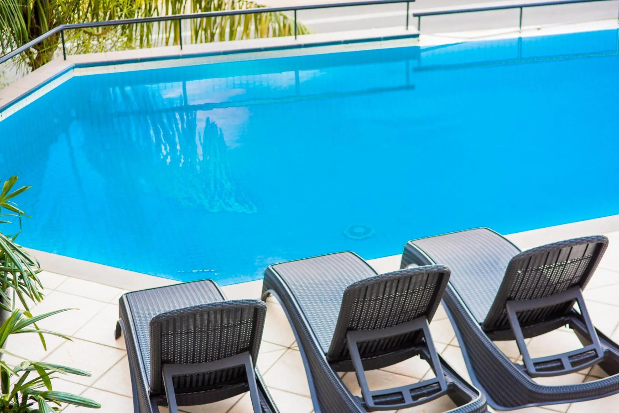 Pool view in at Waterfront Whitsunday Retreat - Adults Only