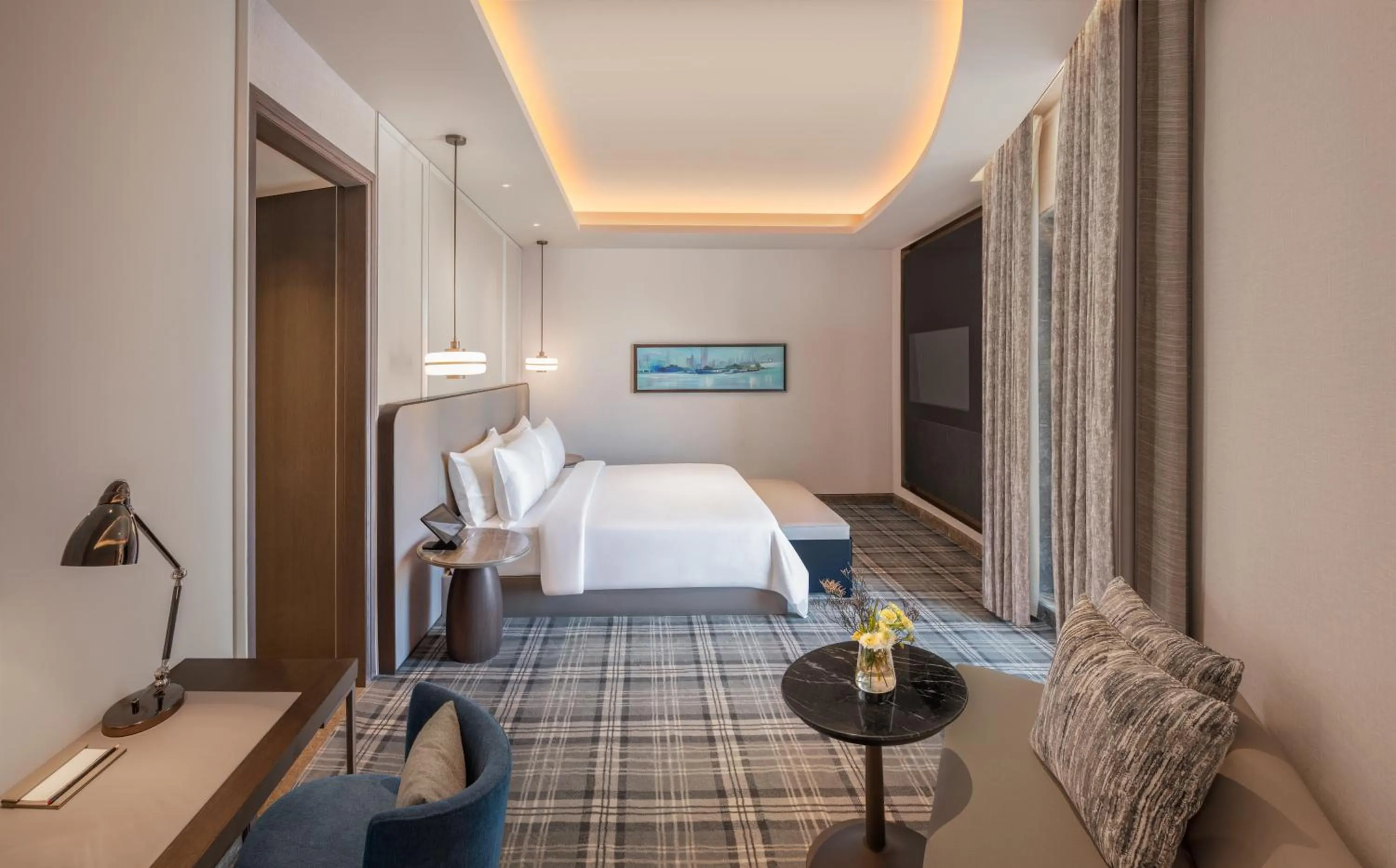 Bedroom, Bed in The Residency Towers