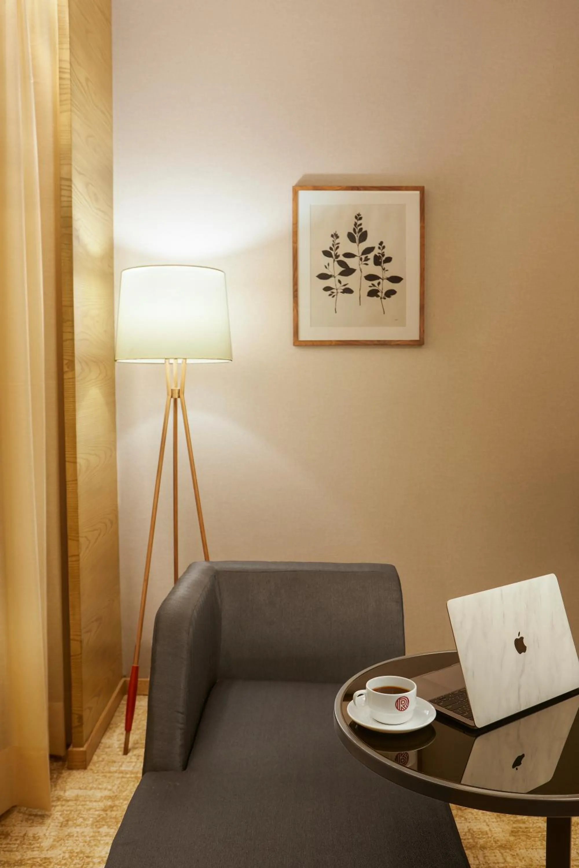 Seating area in The Residency Towers