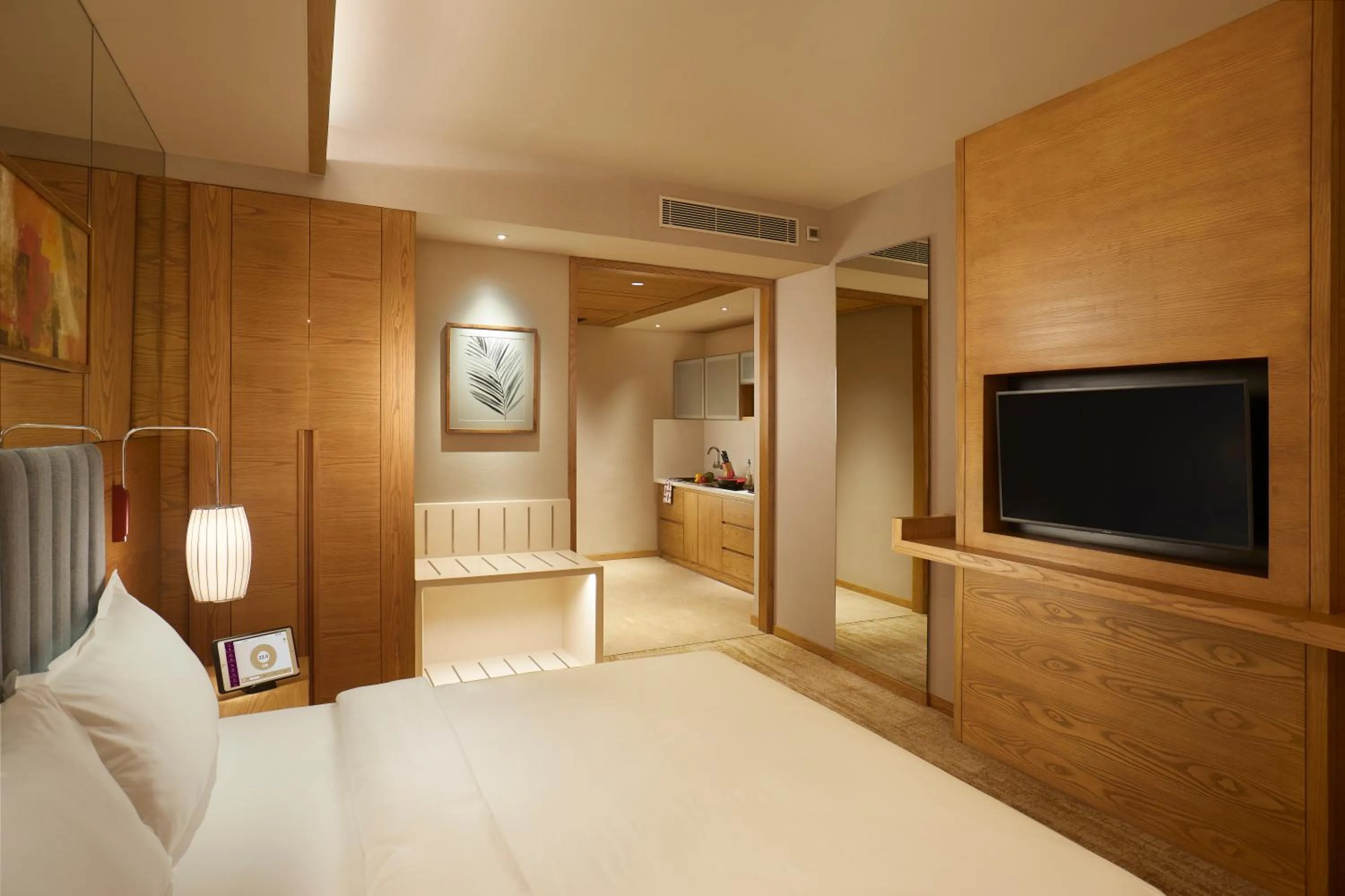 TV and multimedia, Bed in The Residency Towers