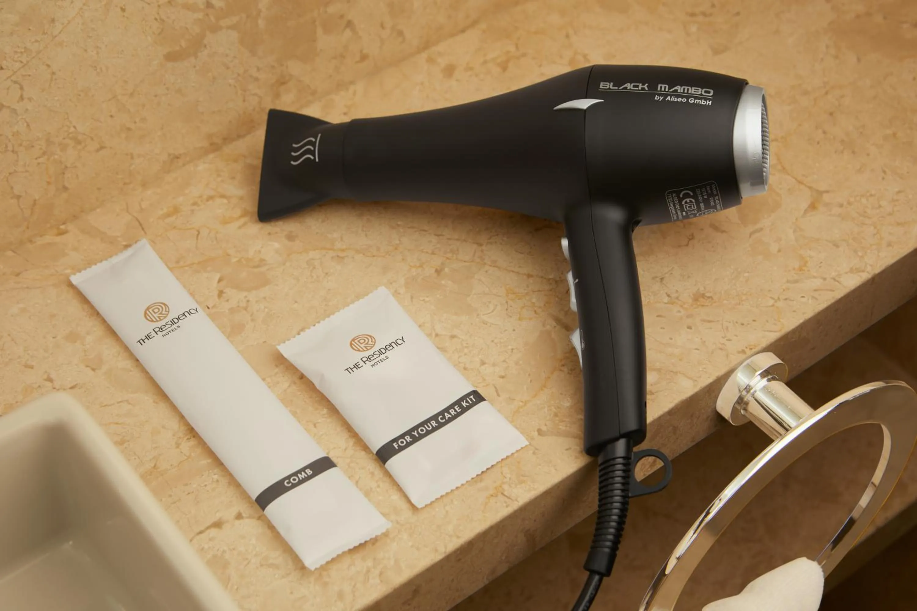 hair dryier in The Residency Towers