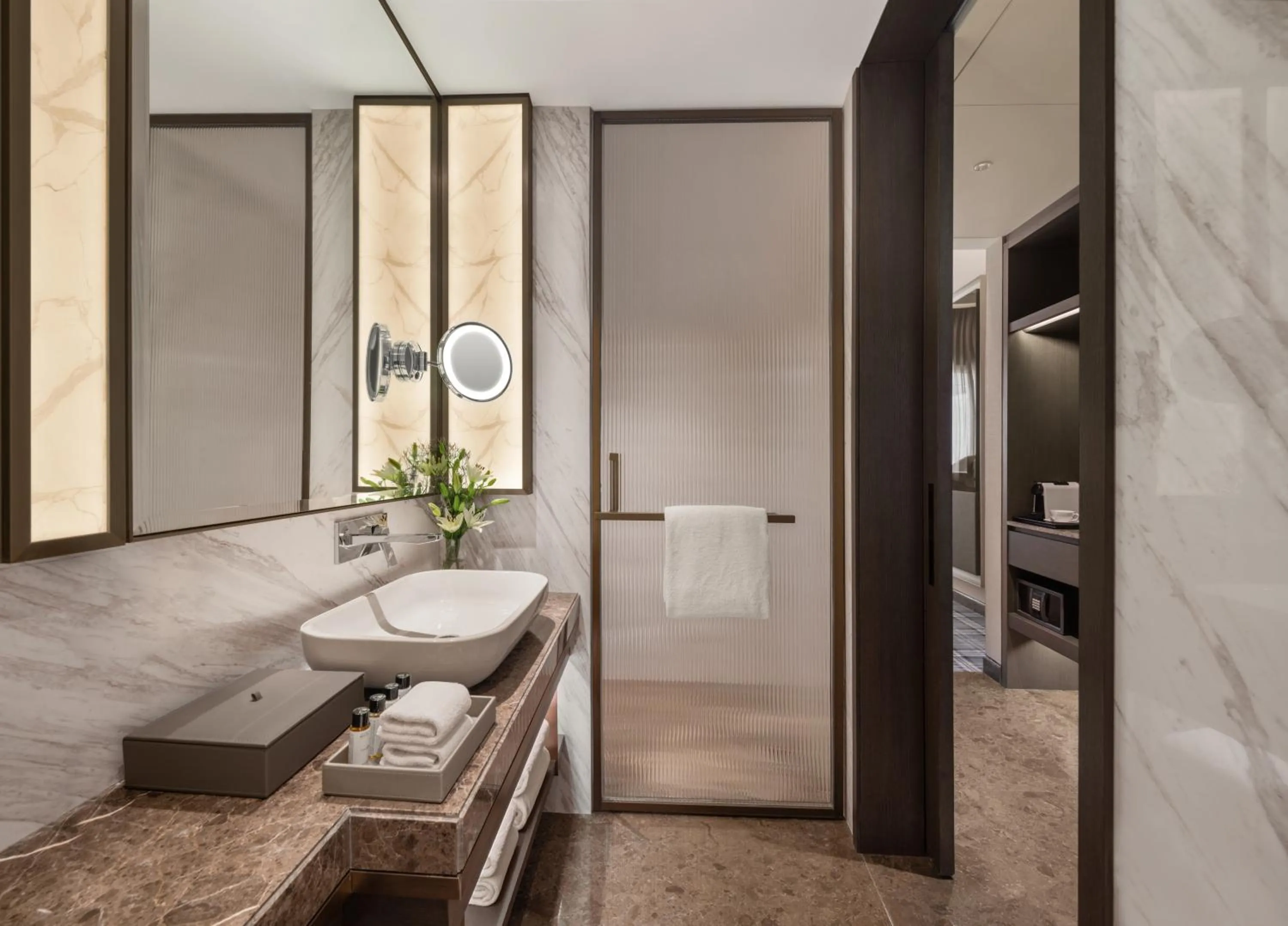 Bathroom, Bed in The Residency Towers