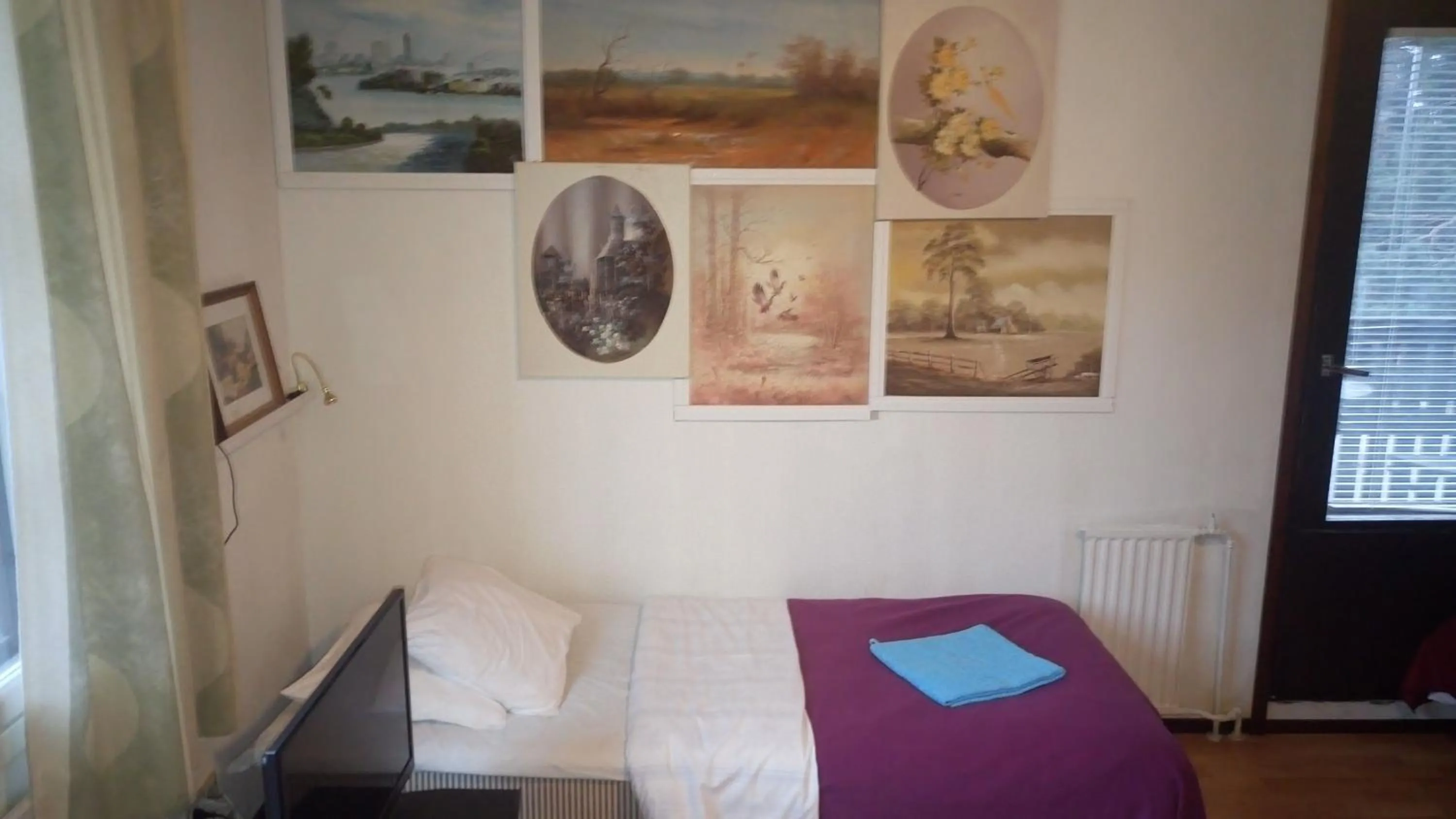 Bed in Hotel Lamminpää