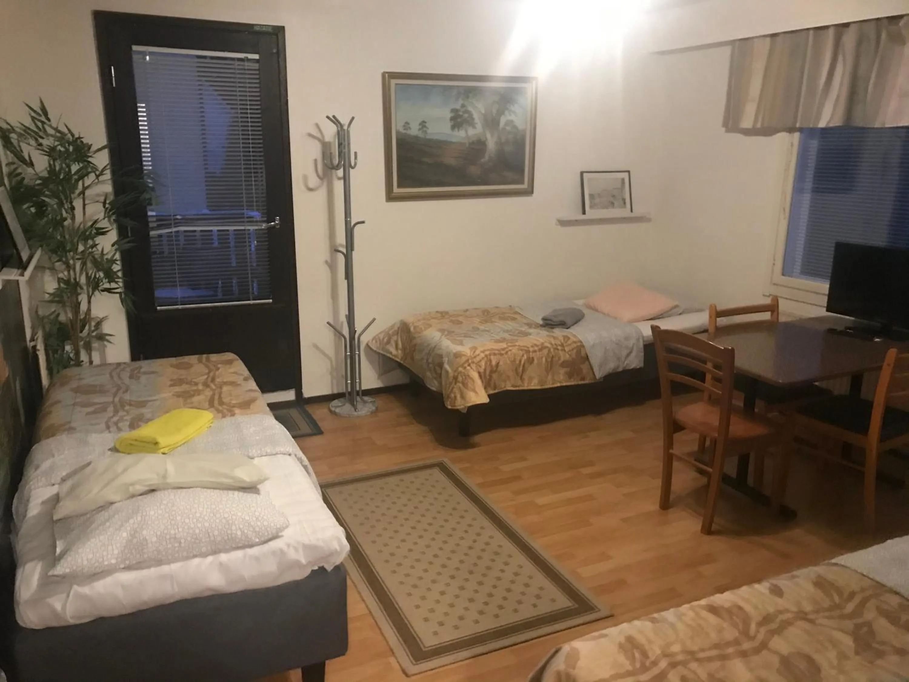 Bed in Hotel Lamminpää