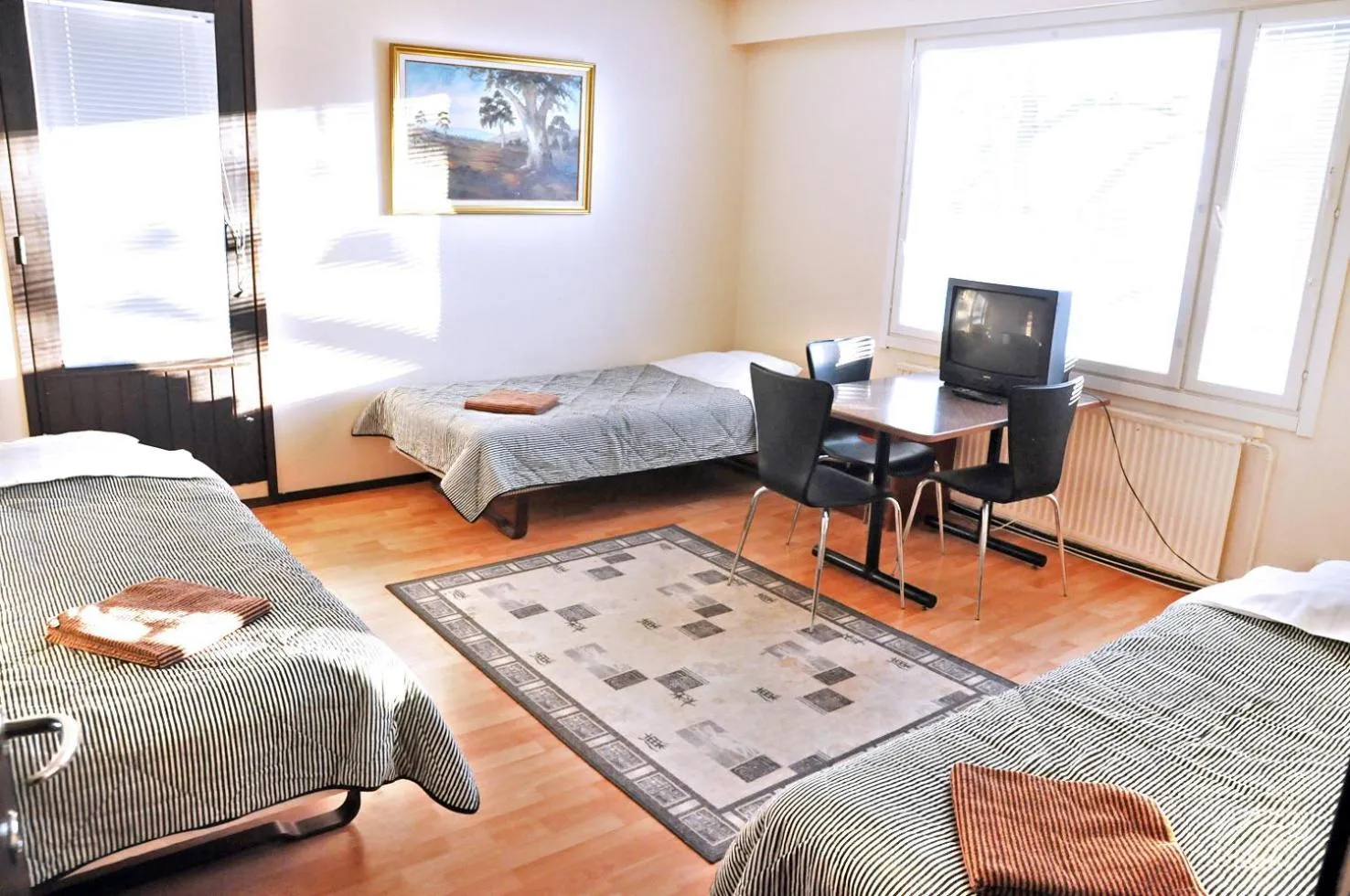 Photo of the whole room, Bed in Hotel Lamminpää