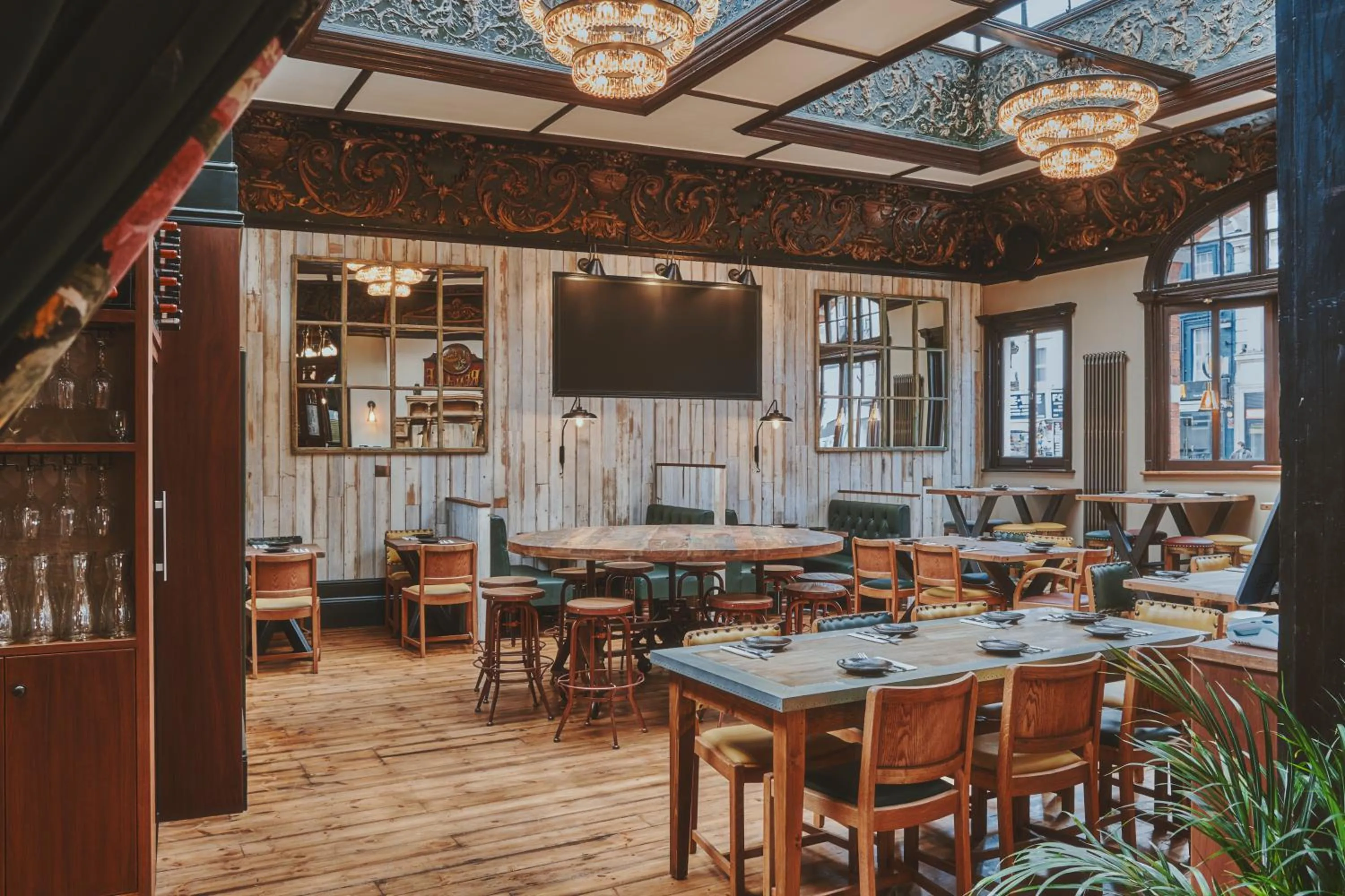 Dining area in The Black Lion Pub & Boutique Guesthouse