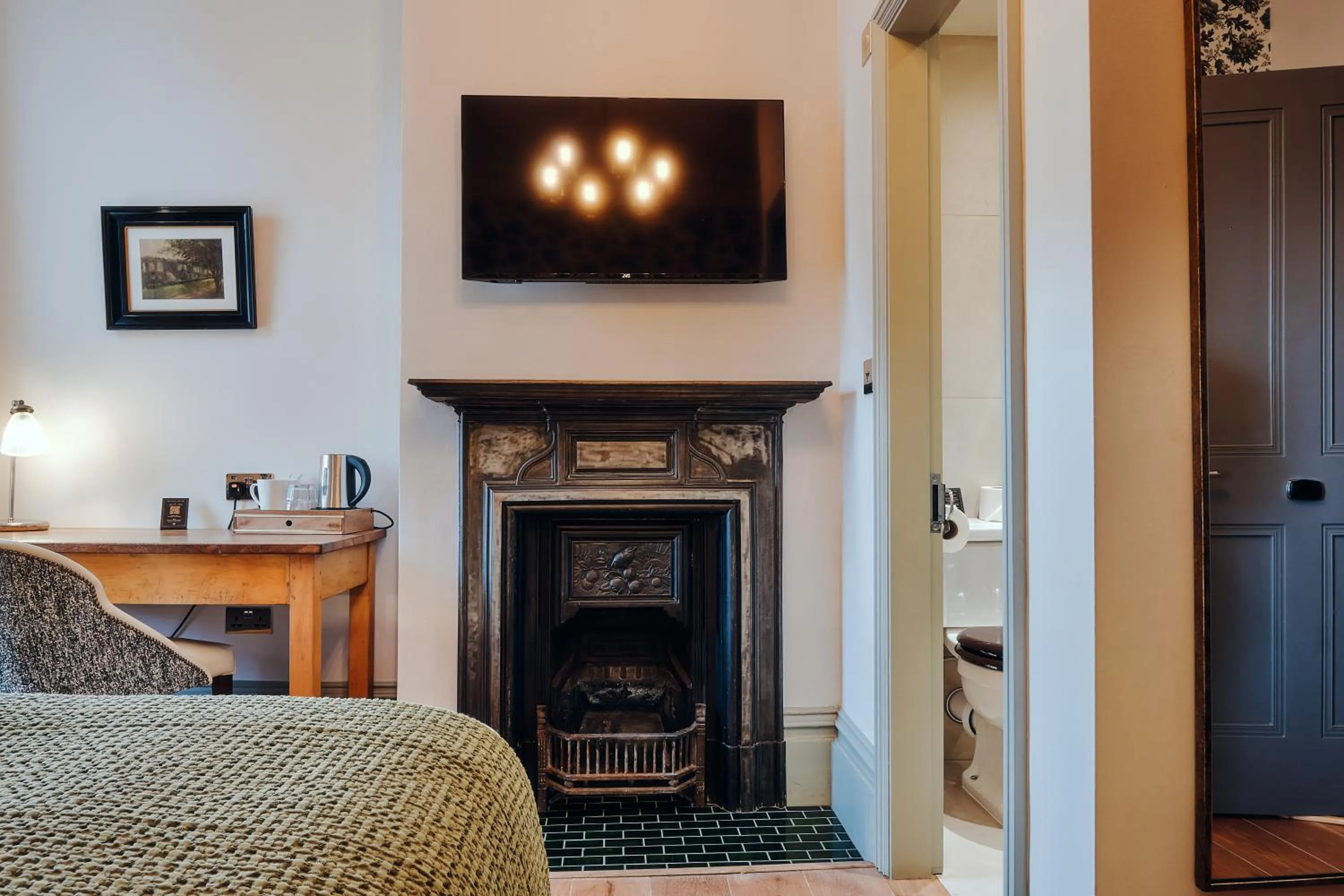 Bedroom in The Black Lion Pub & Boutique Guesthouse