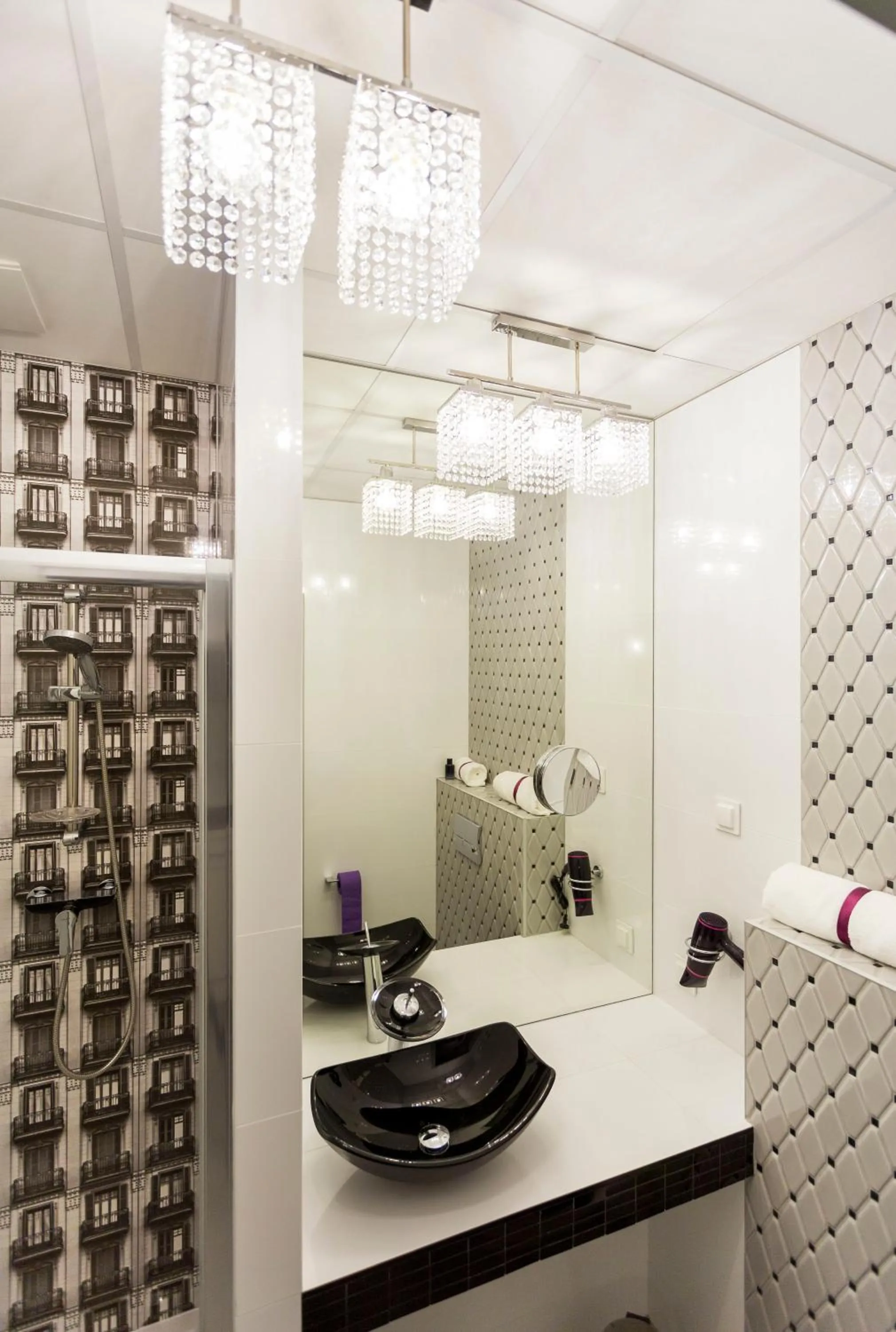 Shower in Apartamenty Vola Residence
