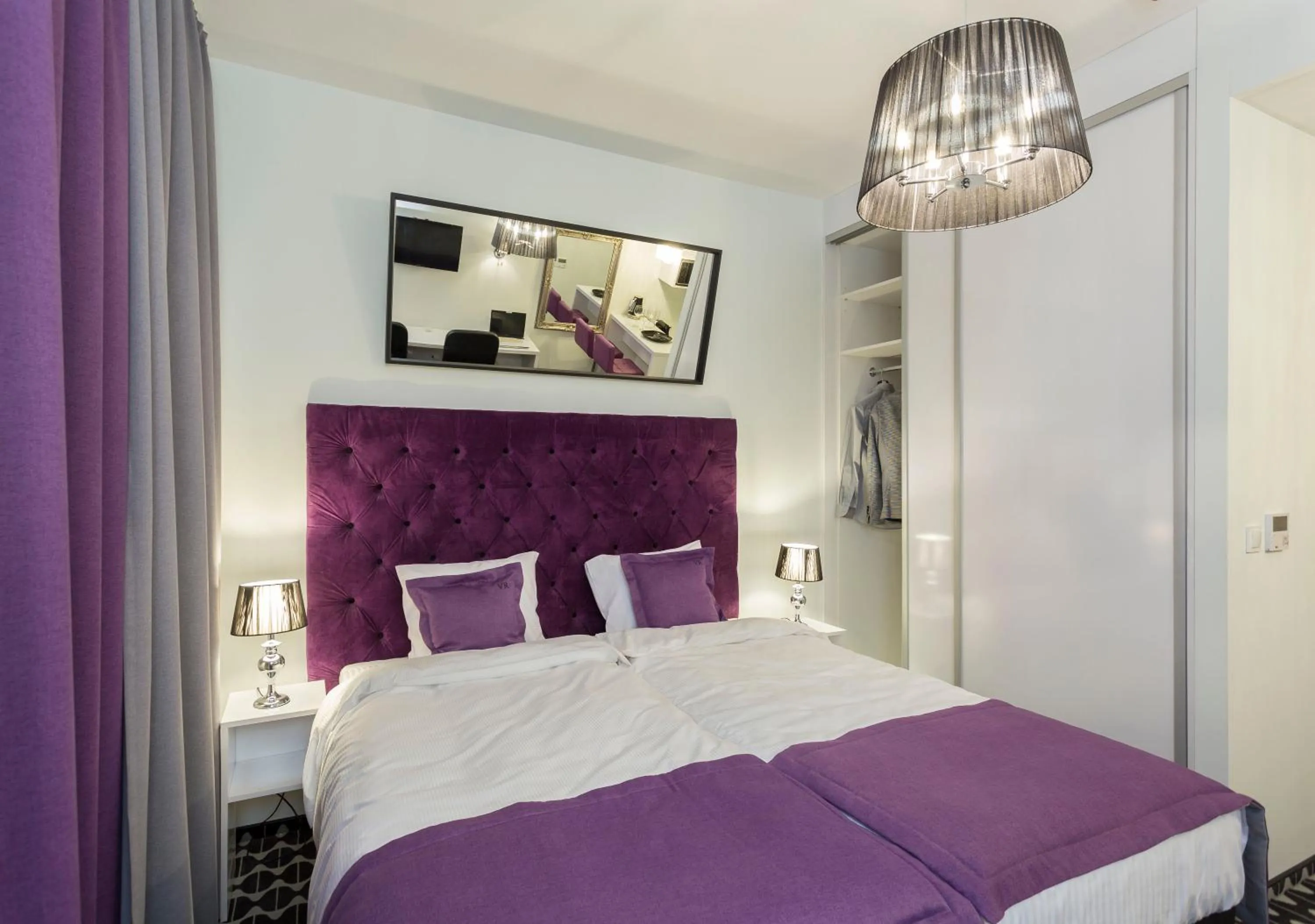 Living room, Bed in Apartamenty Vola Residence