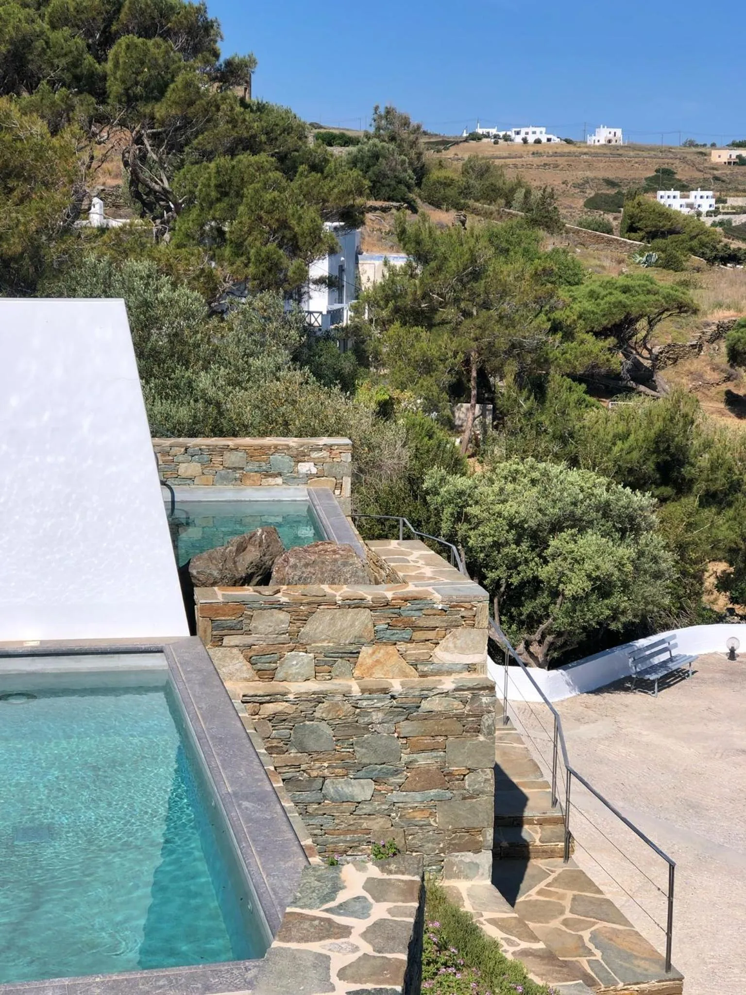 Pool view in Pino di Loto Boutique Bed & Breakfast