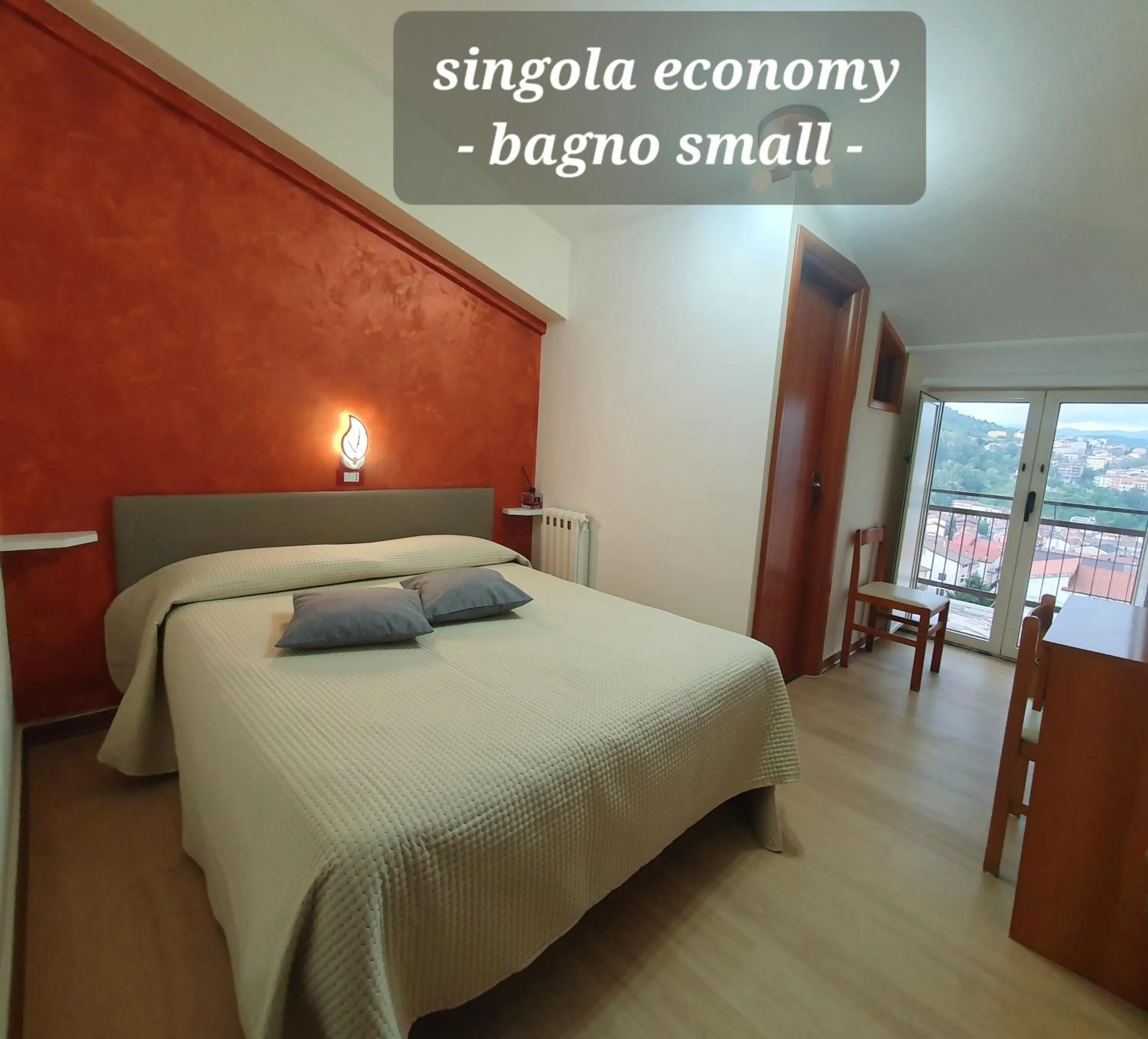 Bedroom, Bed in Hotel Ristorante SUPERSONIK