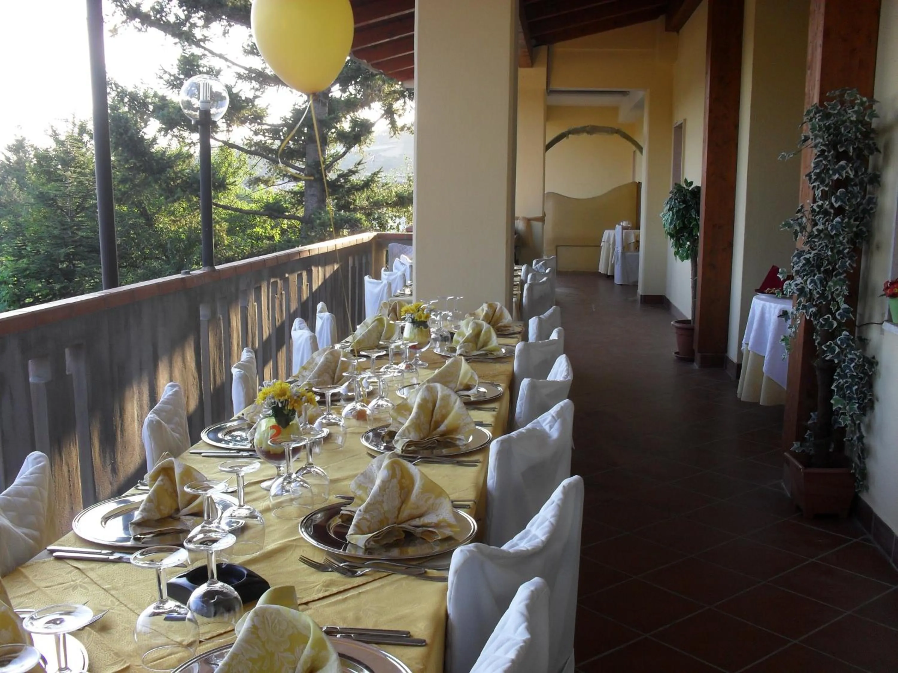 Decorative detail in Hotel Ristorante SUPERSONIK
