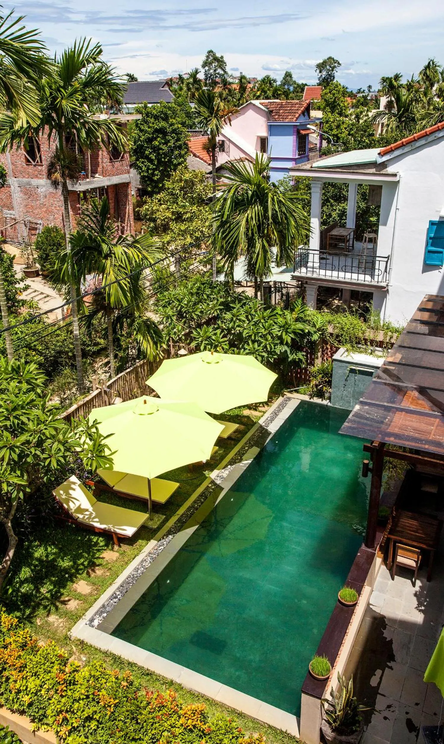 Pool view in Sông Lụa (Silk River Villa)