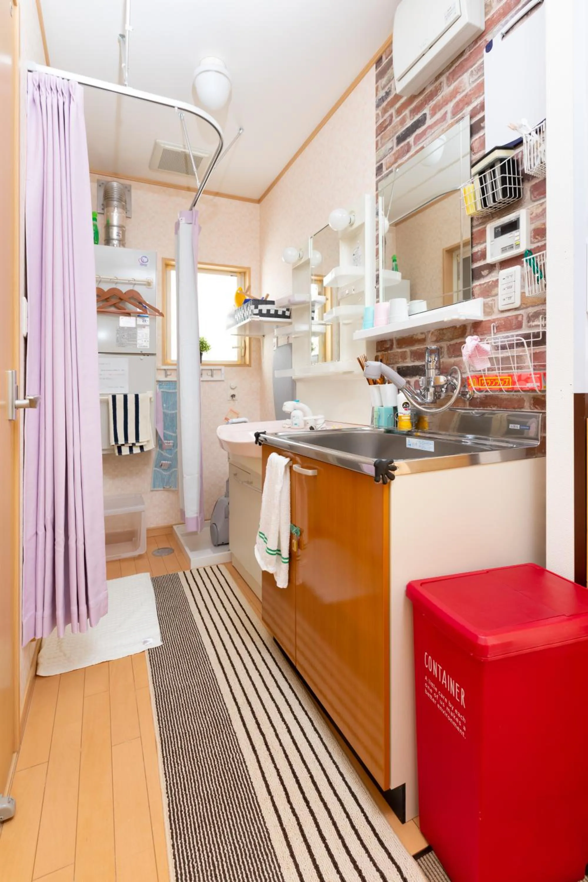 Communal kitchen in ABC Guest House 2F