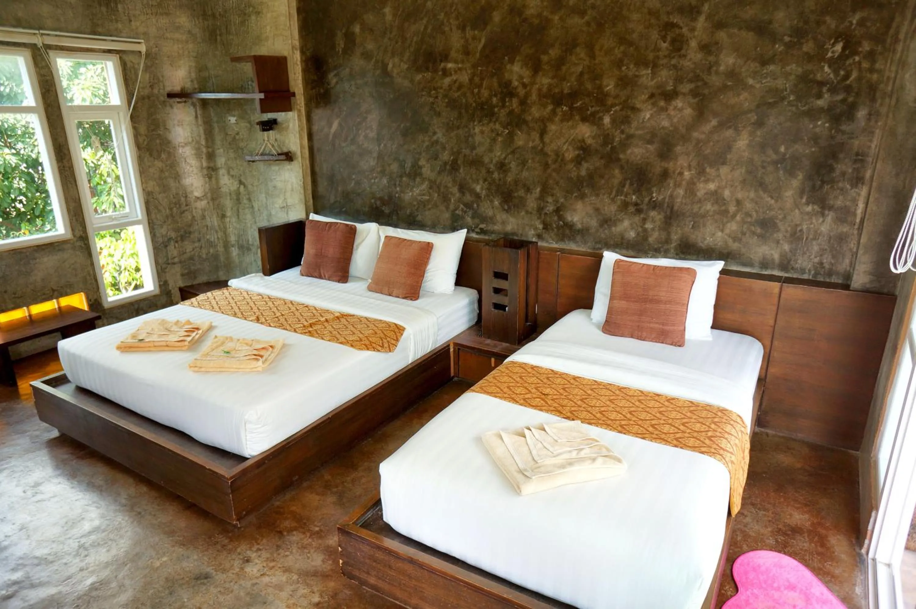 Bed in Silver Sands Resort - Koh Tao