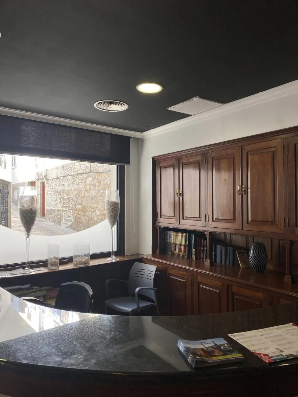 Lobby or reception in Hotel Bayona