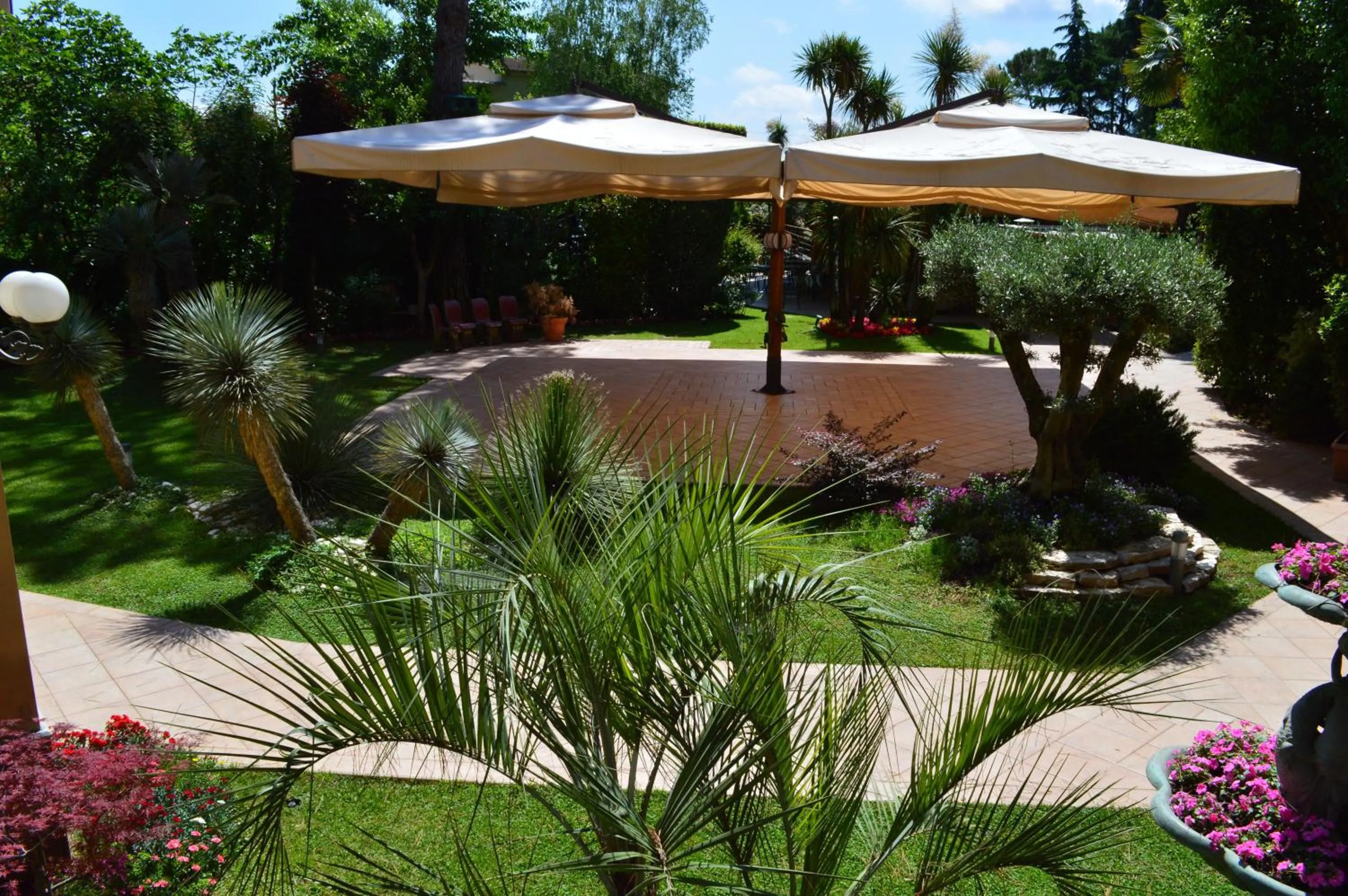 Garden in Hotel Villa Ida