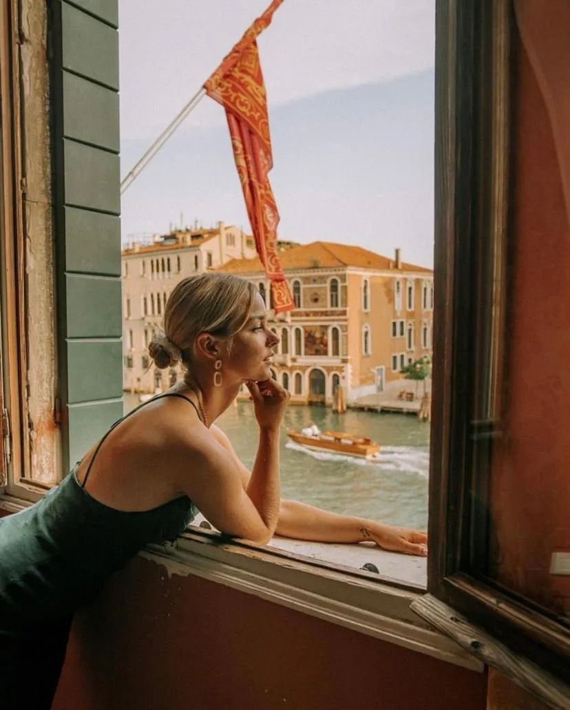 City view in Palazzetto Pisani Grand Canal