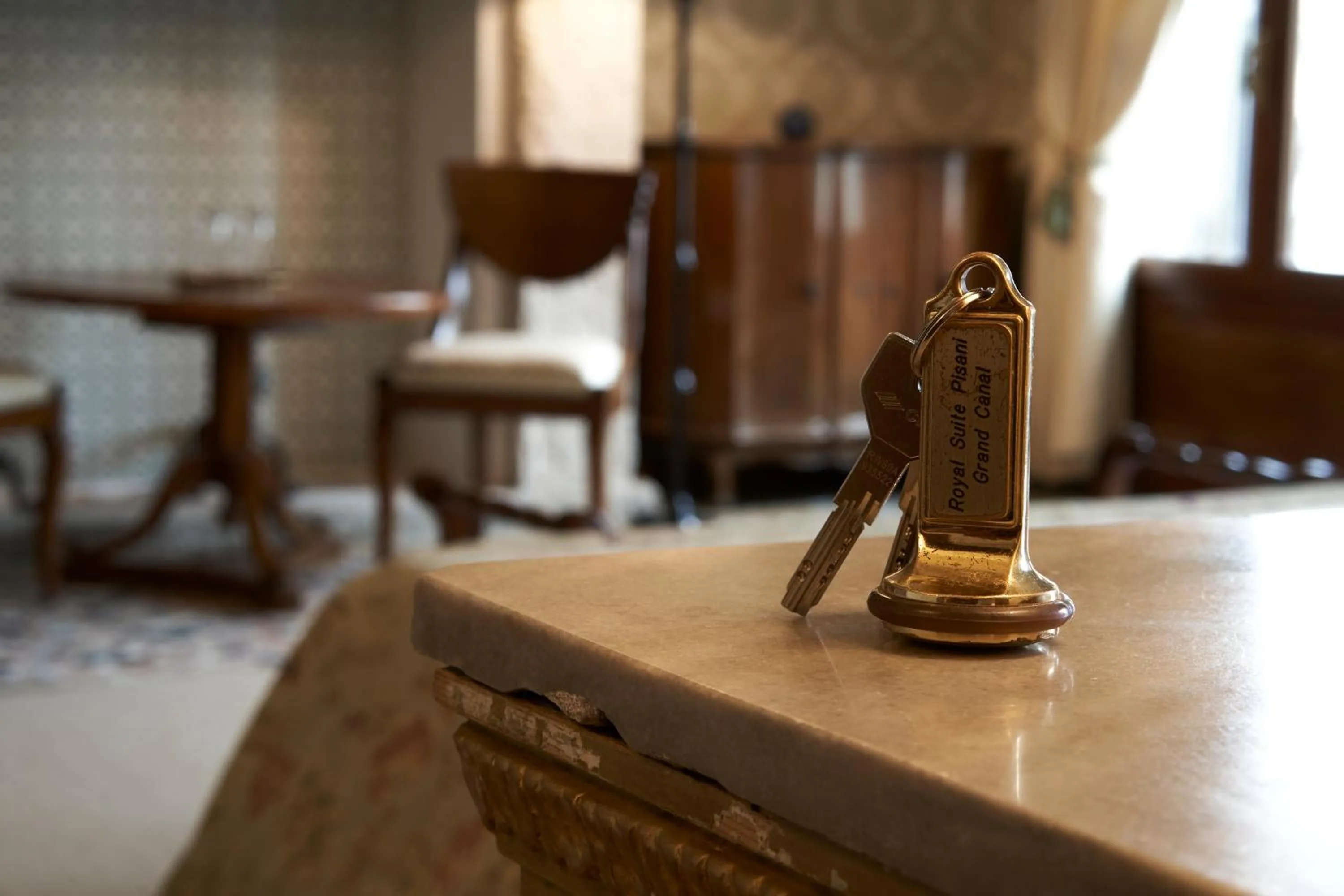 Bedroom in Palazzetto Pisani Grand Canal