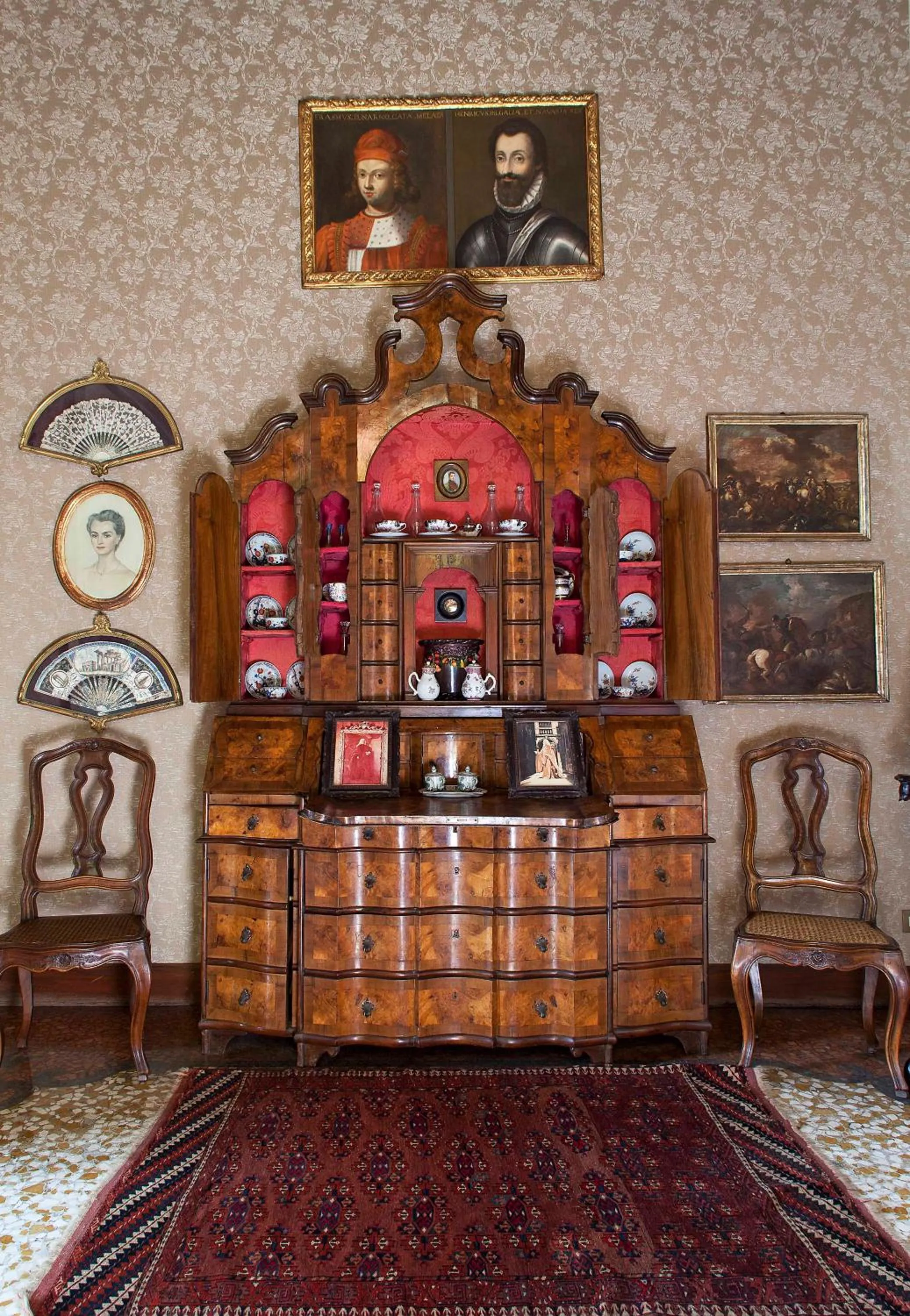 Living room in Palazzetto Pisani Grand Canal