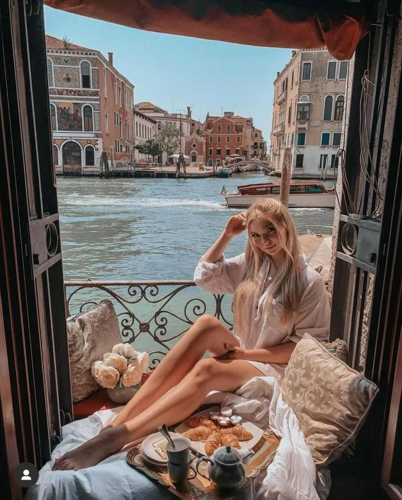 Balcony/Terrace in Palazzetto Pisani Grand Canal