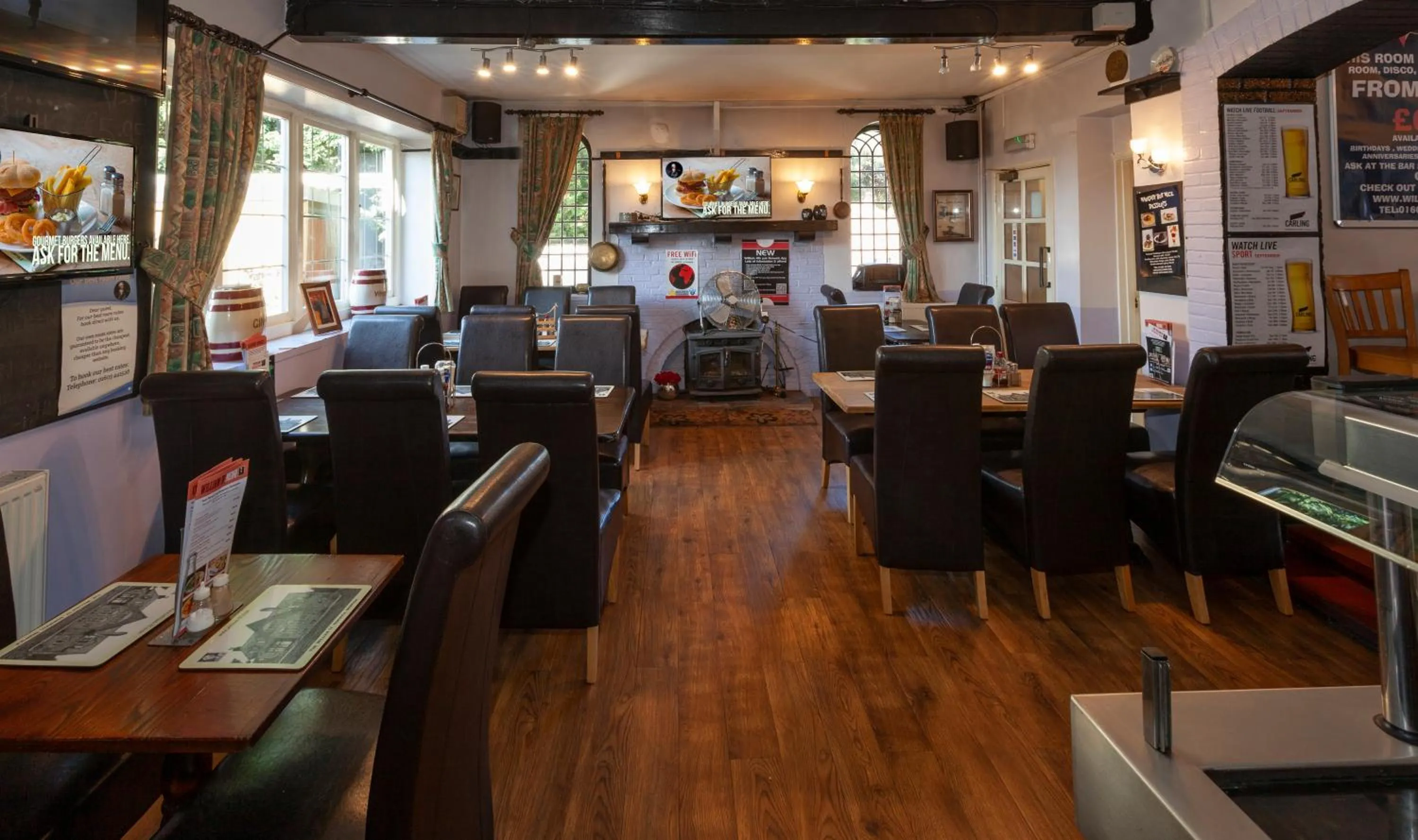 Dining area in The William IV