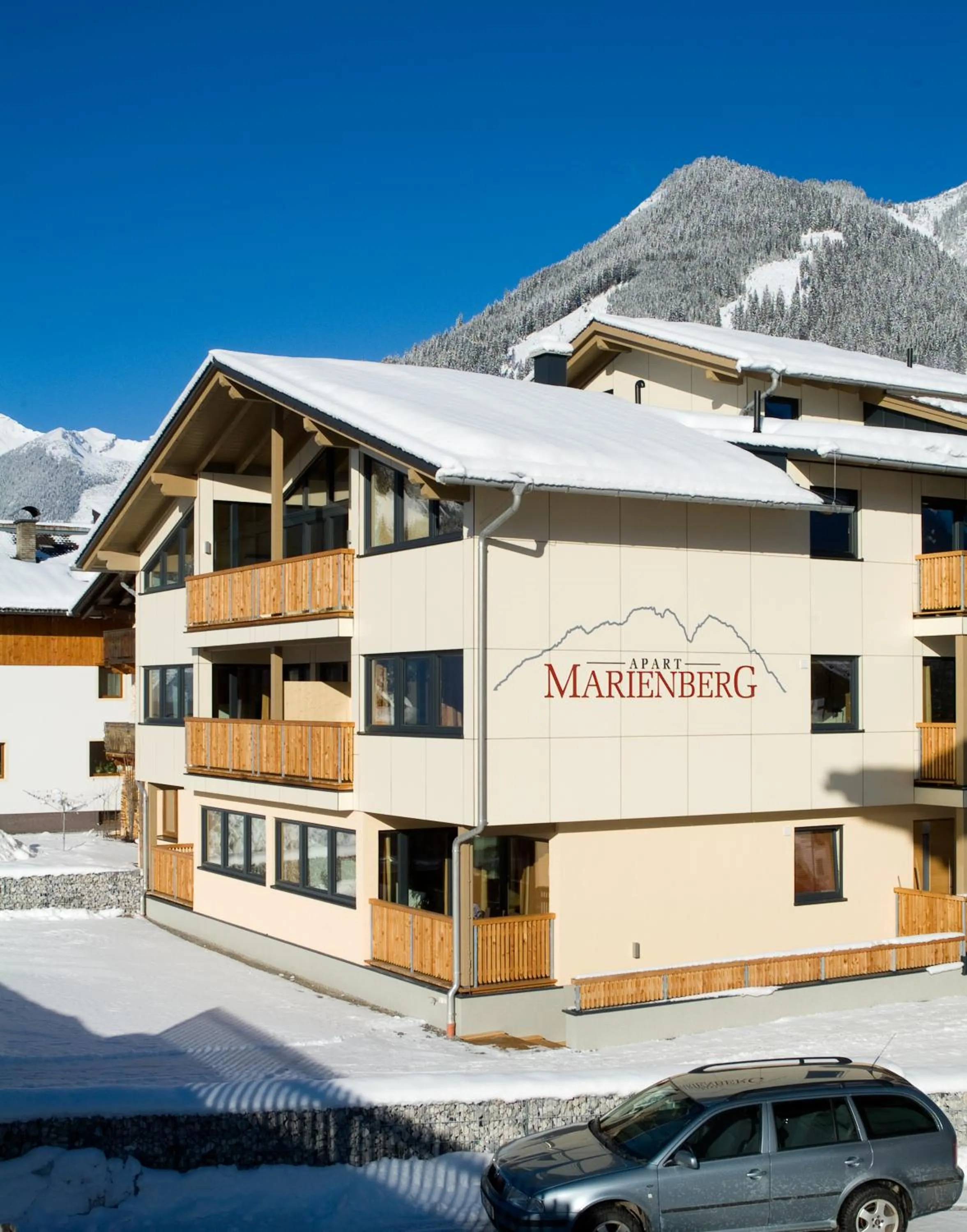 Facade/entrance in Apart Marienberg