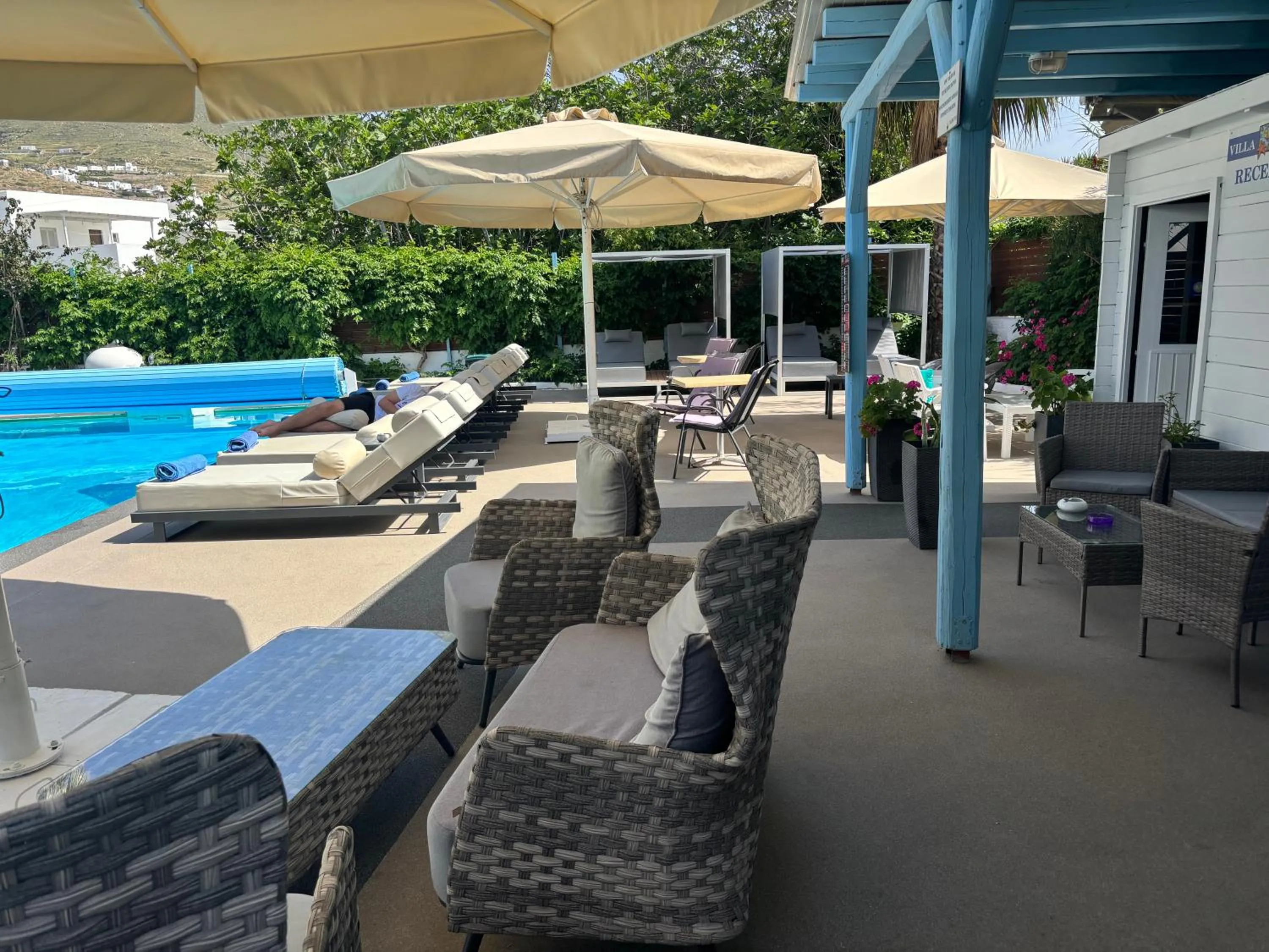 Swimming pool in Villa Katerina