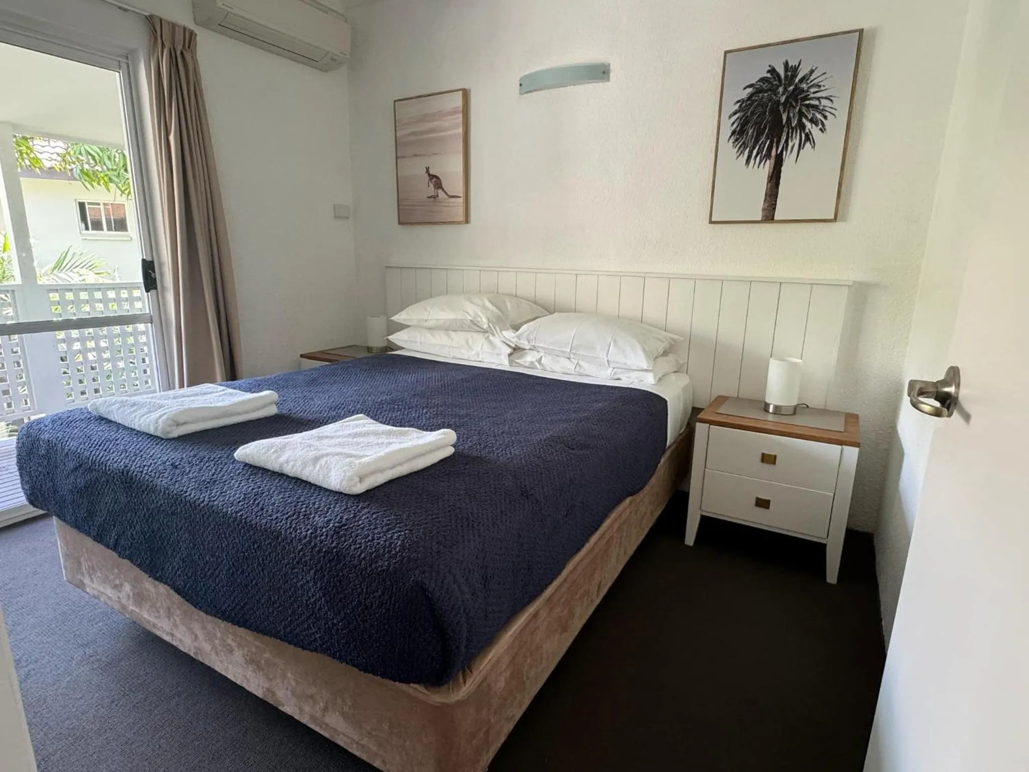 Bed in Reef Resort Villas Port Douglas