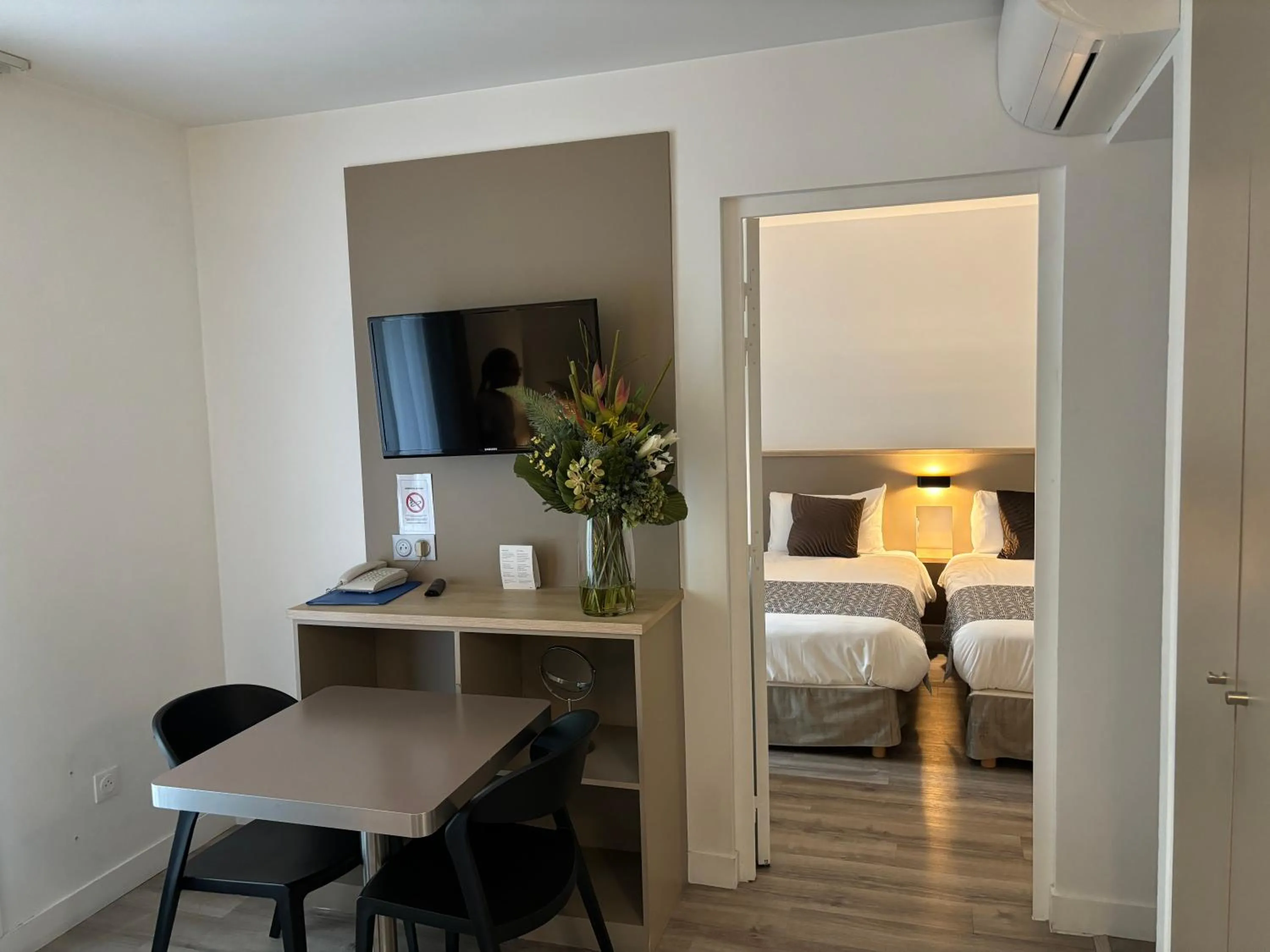 Bed in AMHotel Italie