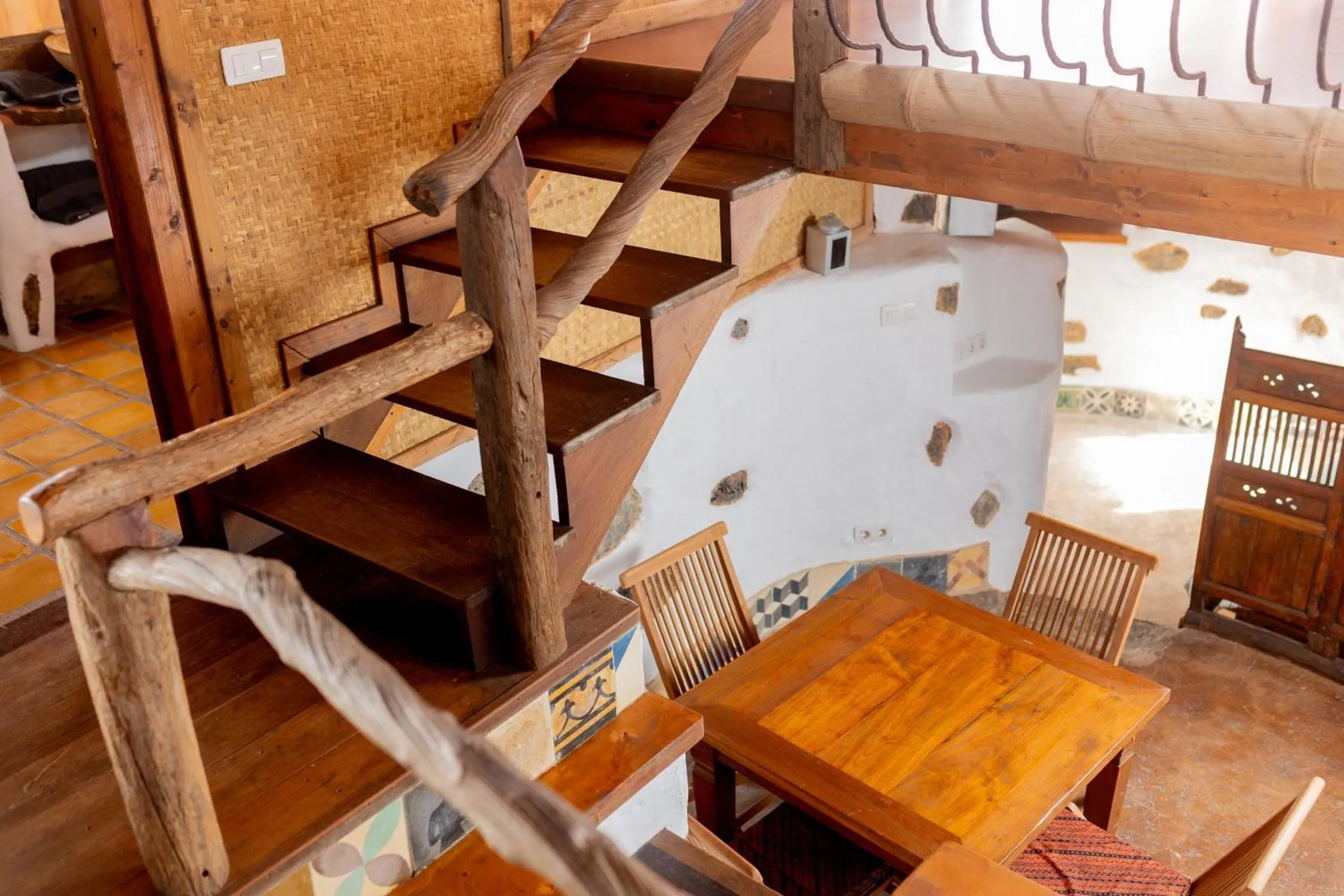 Seating area in Finca Tomaren