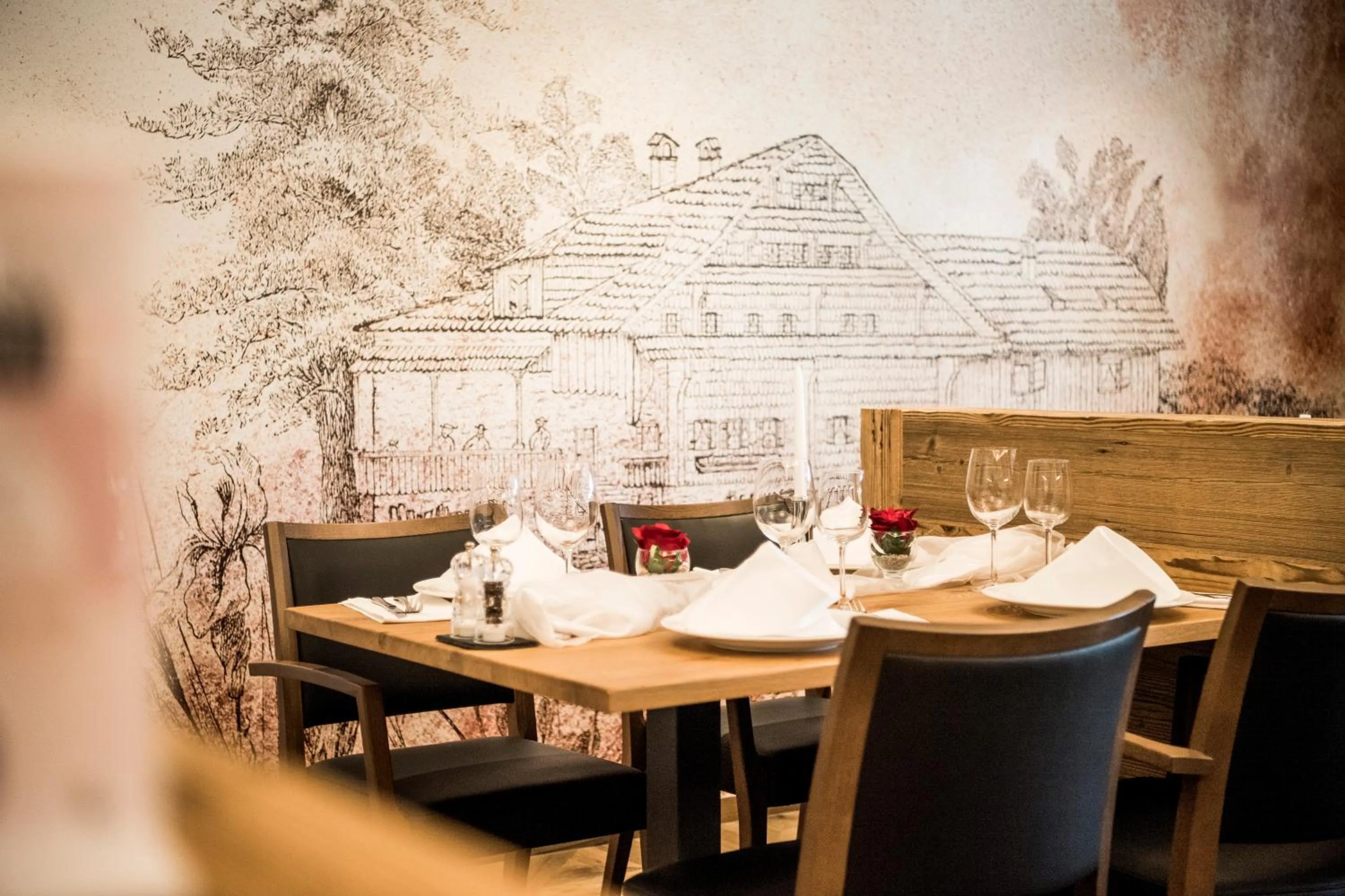 Restaurant/places to eat in Hotel Matt